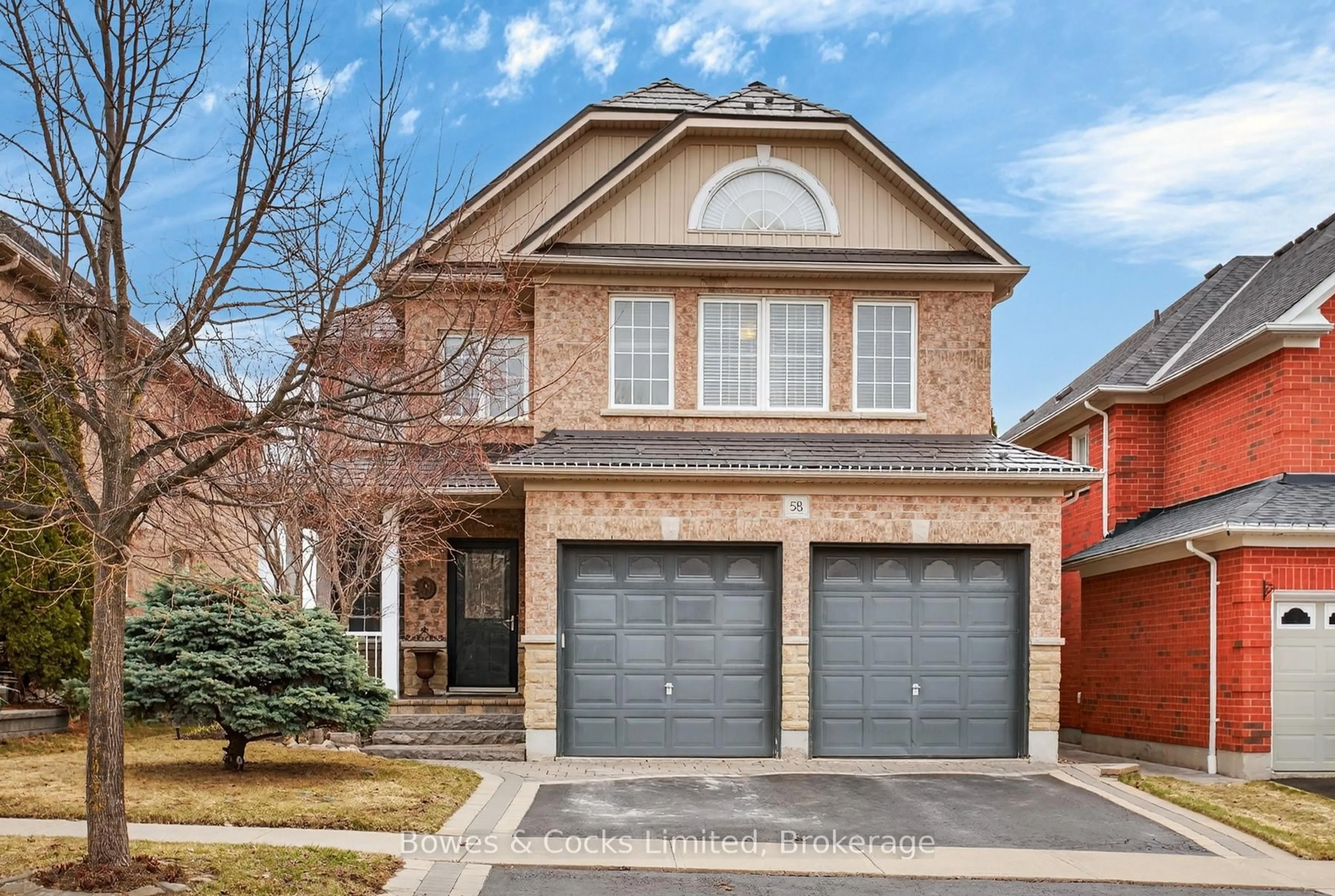 Home with brick exterior material, street for 58 Carlinds Dr, Whitby Ontario L1R 3B8