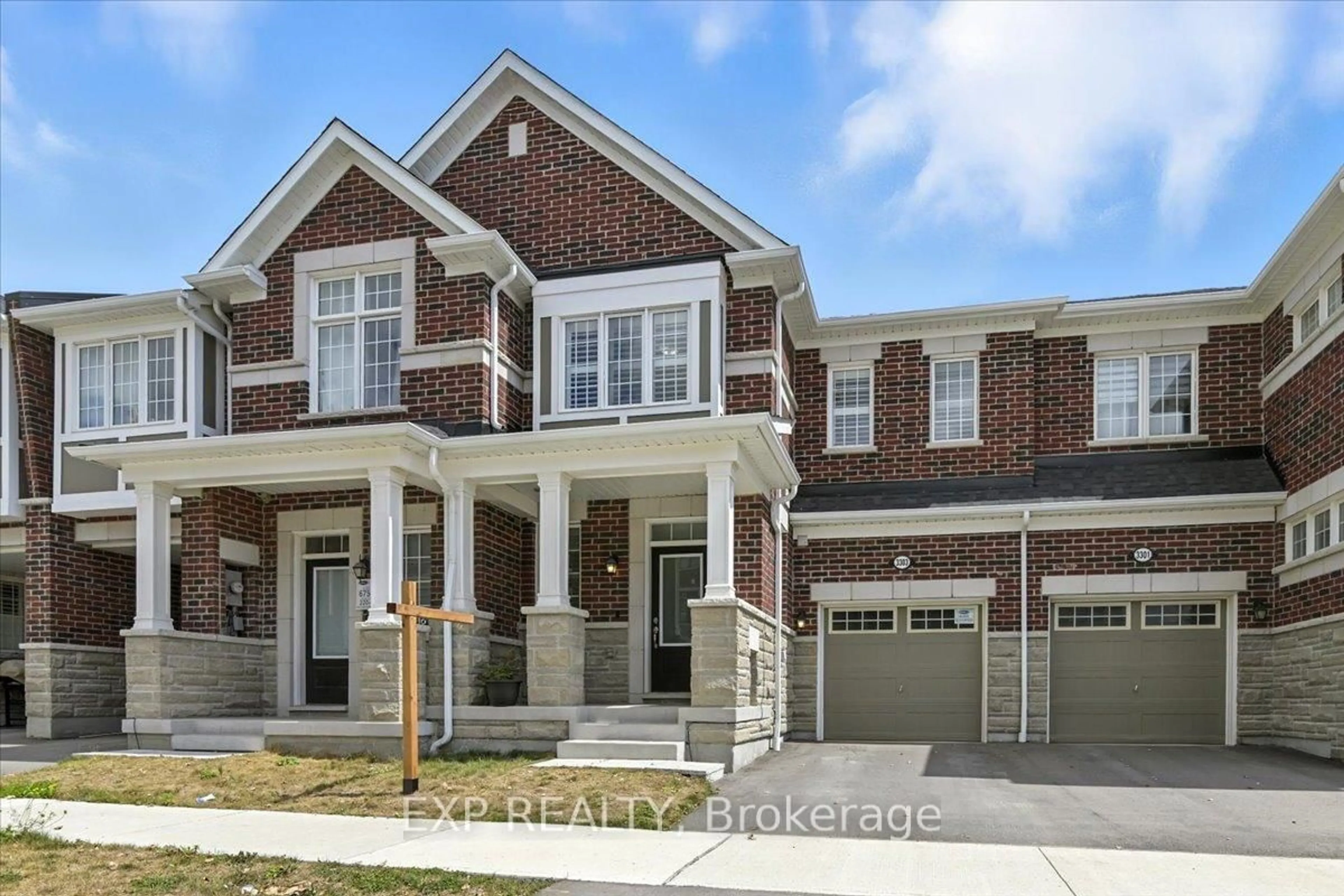Home with brick exterior material, street for 3303 Thunderbird Prom, Pickering Ontario L1X 0N4