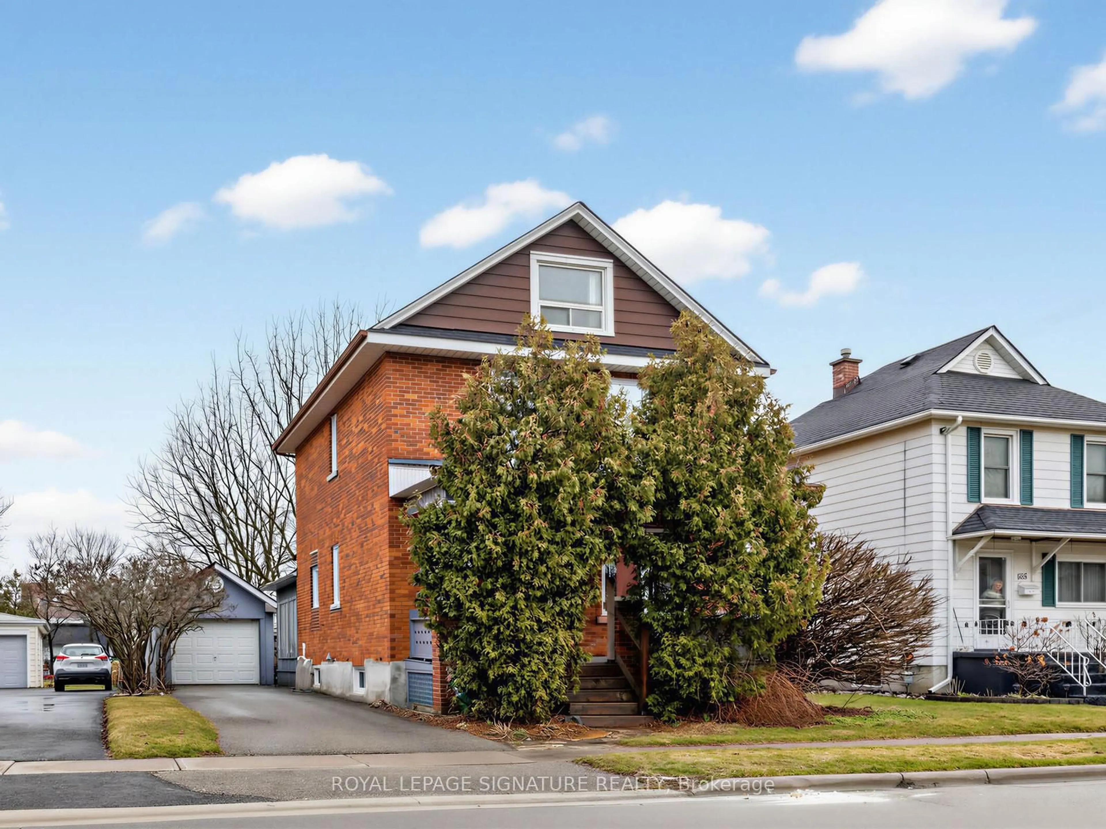 Home with brick exterior material, street for 151 Burk St, Oshawa Ontario L1J 4C2