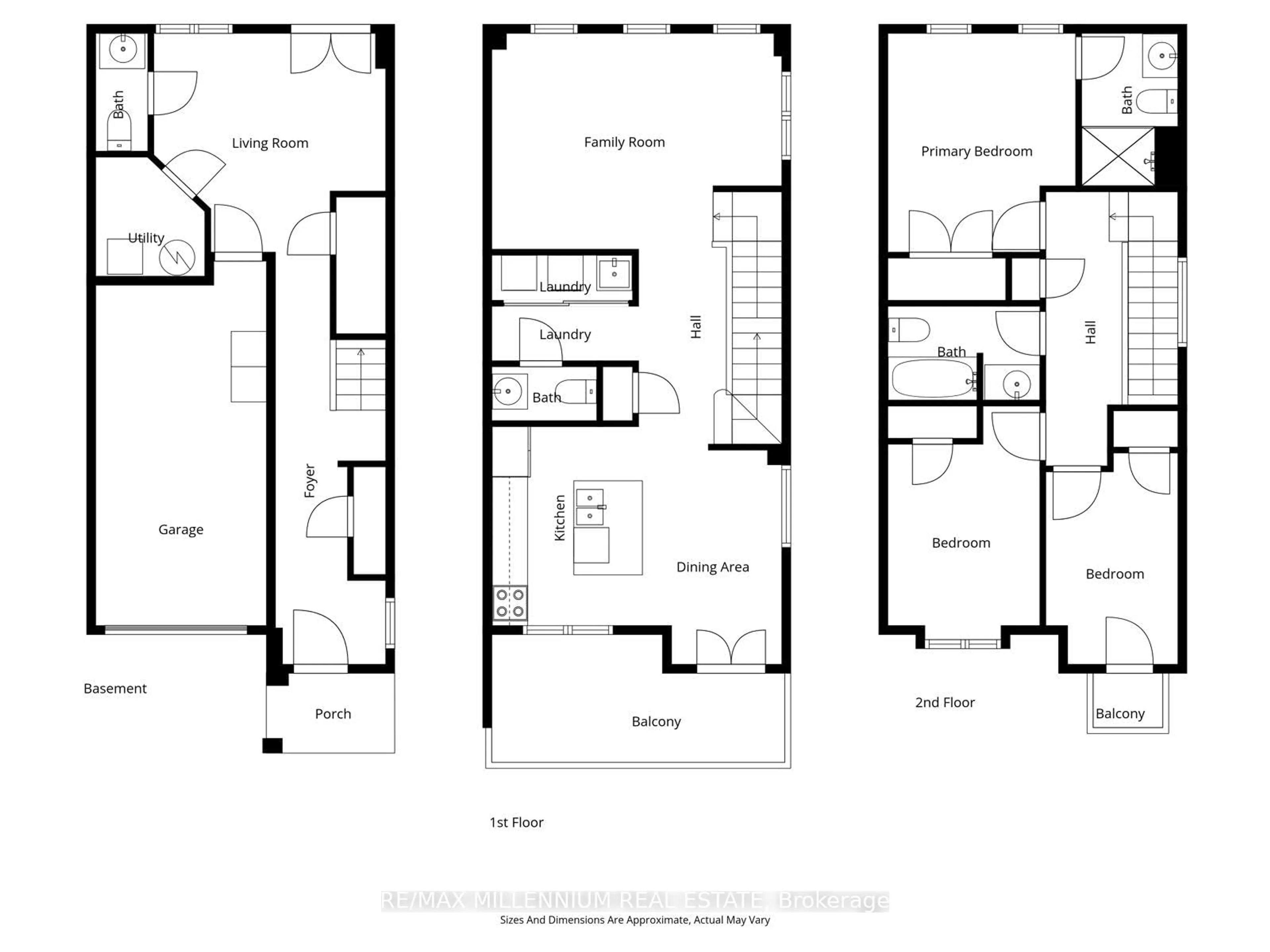 Floor plan for 78 Ferris Sq, Clarington Ontario L1E 0J2