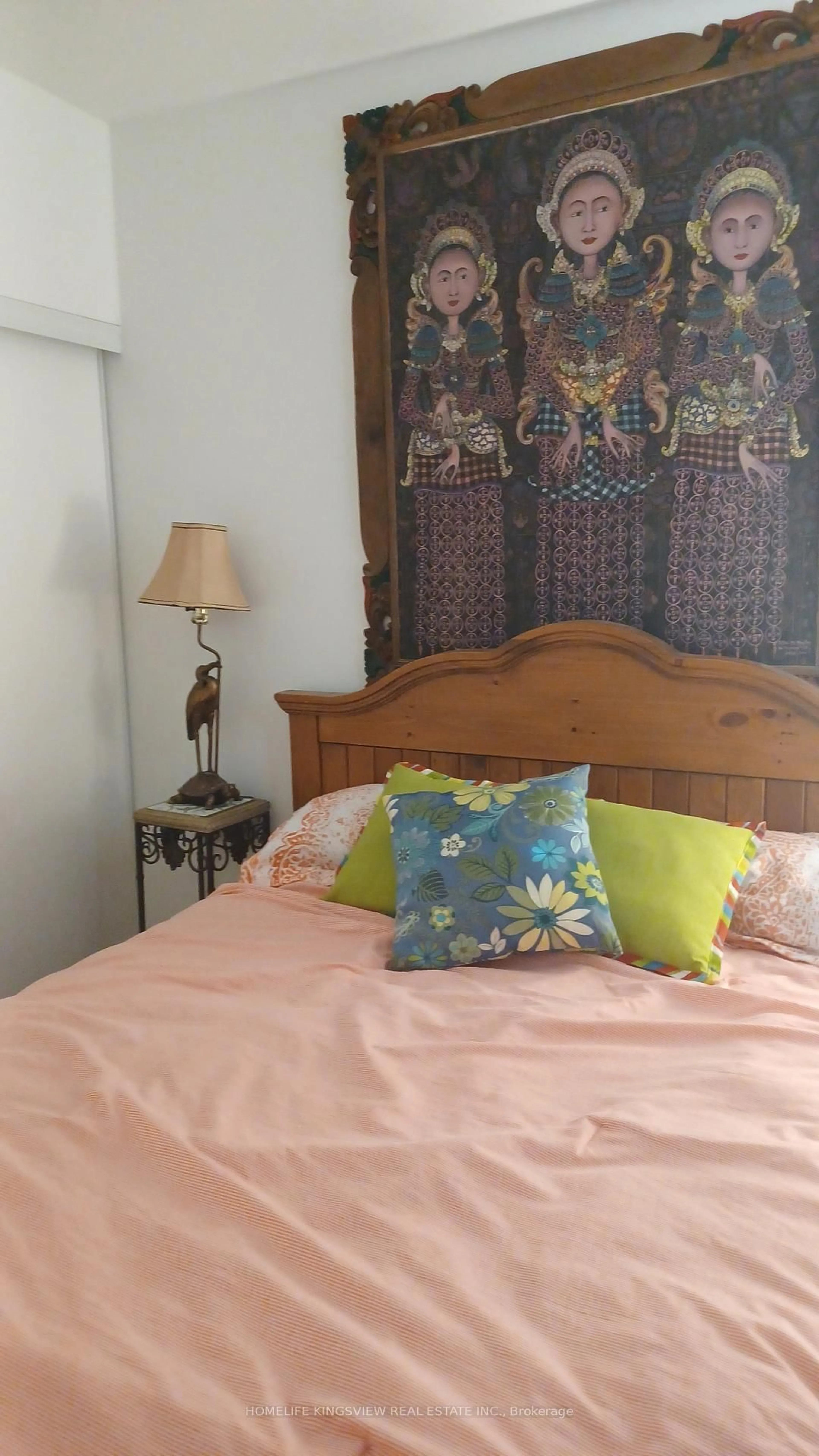 Bedroom with bed, unknown for 1400 Kingston Rd #102, Toronto Ontario M1N 0C2