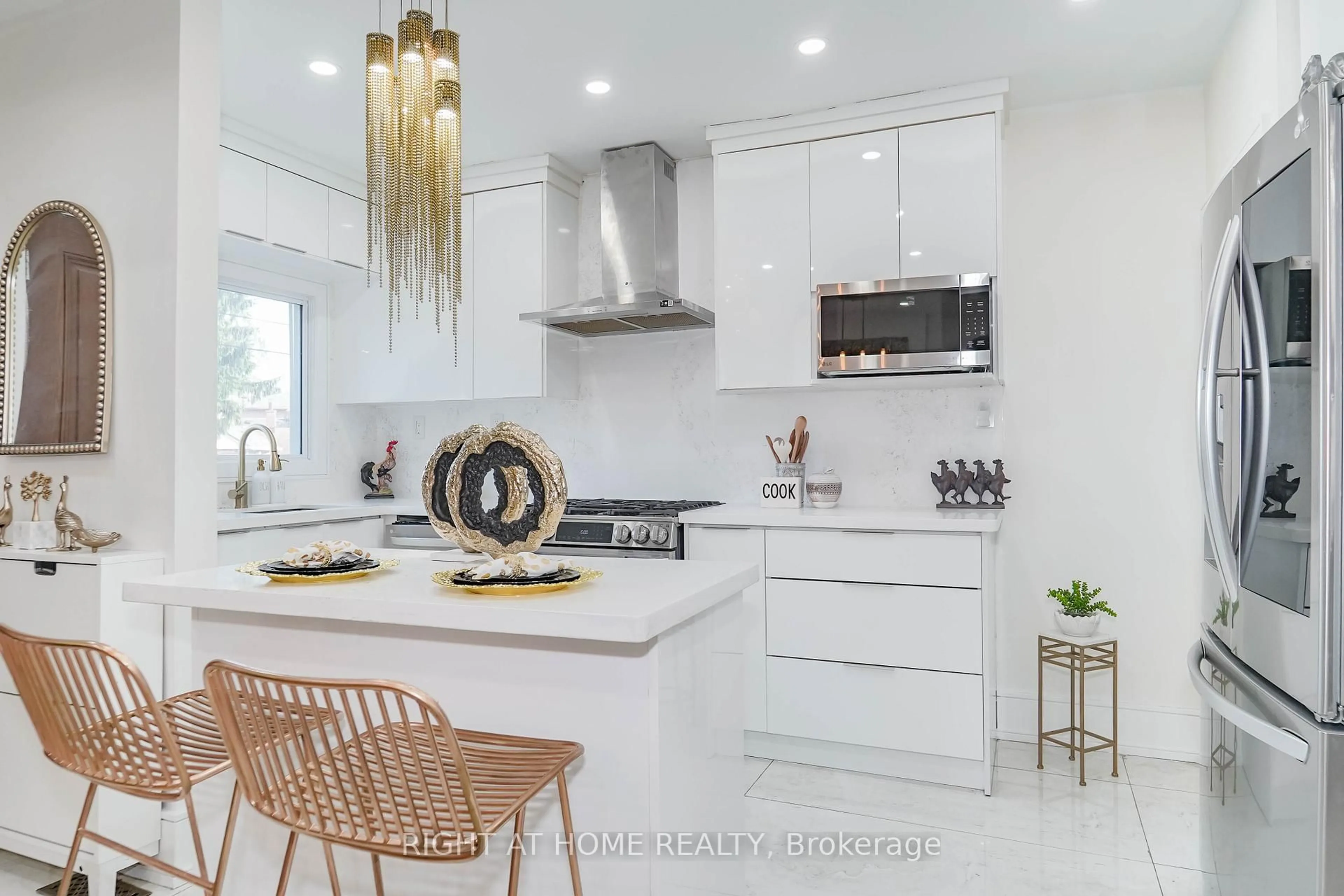 Contemporary kitchen, ceramic/tile floor for 174 Aylesworth Ave, Toronto Ontario M1N 2J6