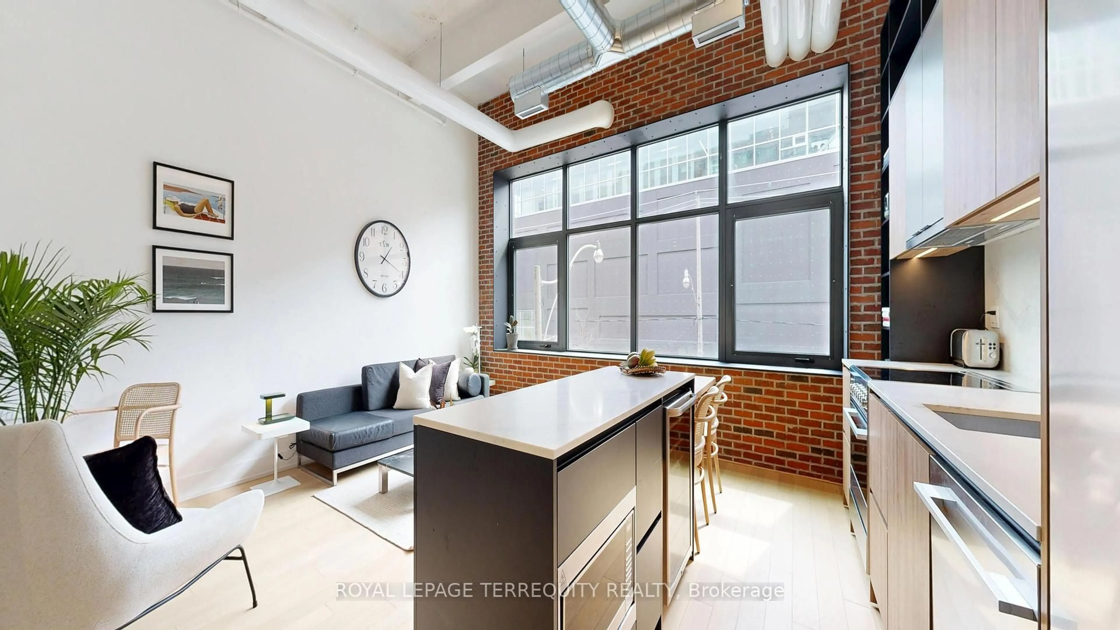 Open concept kitchen, unknown for 150 Logan Ave #204, Toronto Ontario M4M 0E4