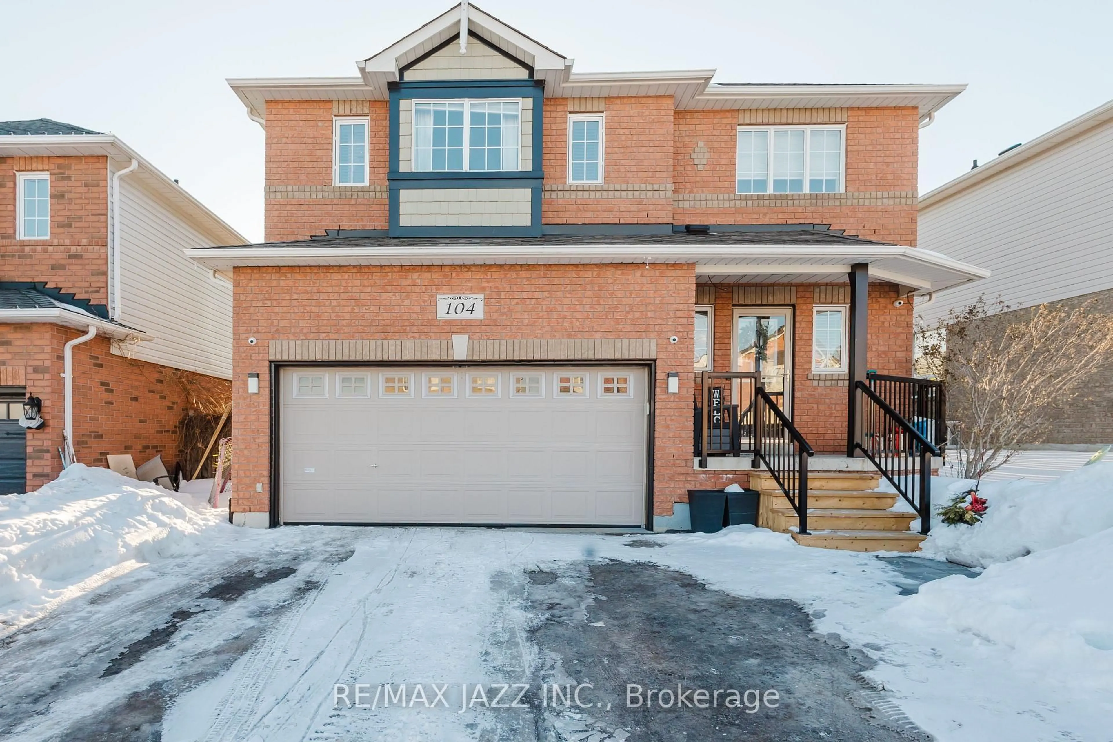 Home with brick exterior material, street for 104 Calwell Dr, Scugog Ontario L9L 1T7