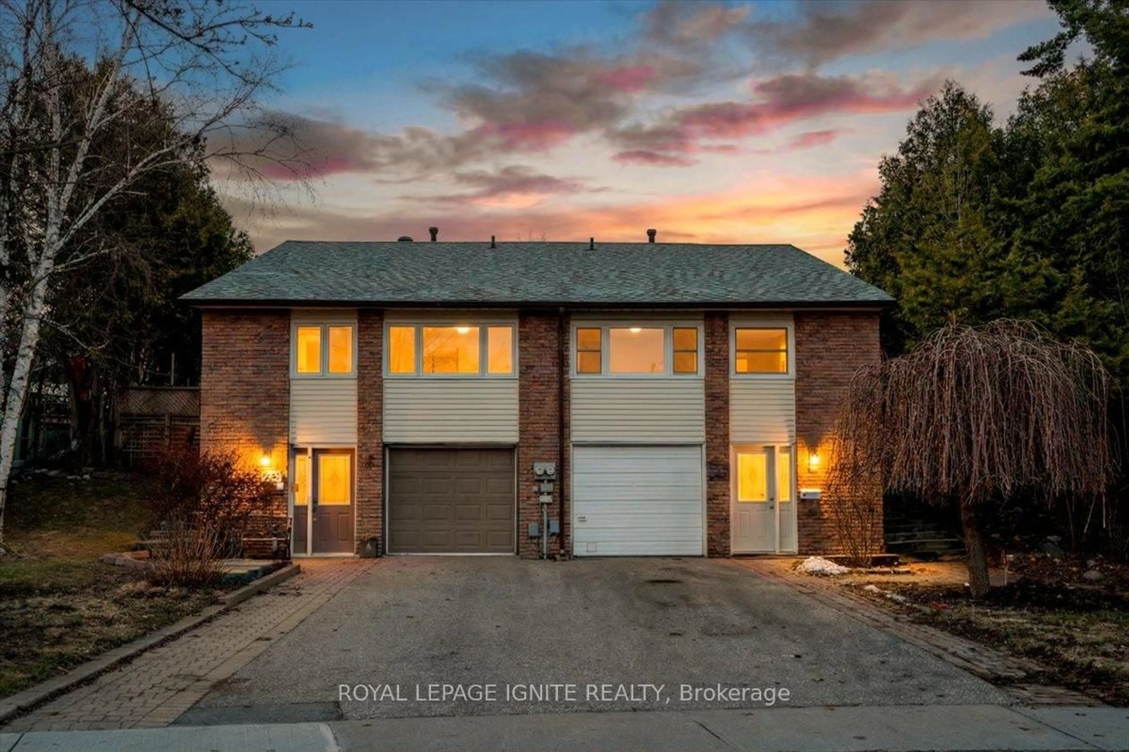 Home with brick exterior material, street for 1389 Palmetto Dr, Oshawa Ontario L1K 1N1