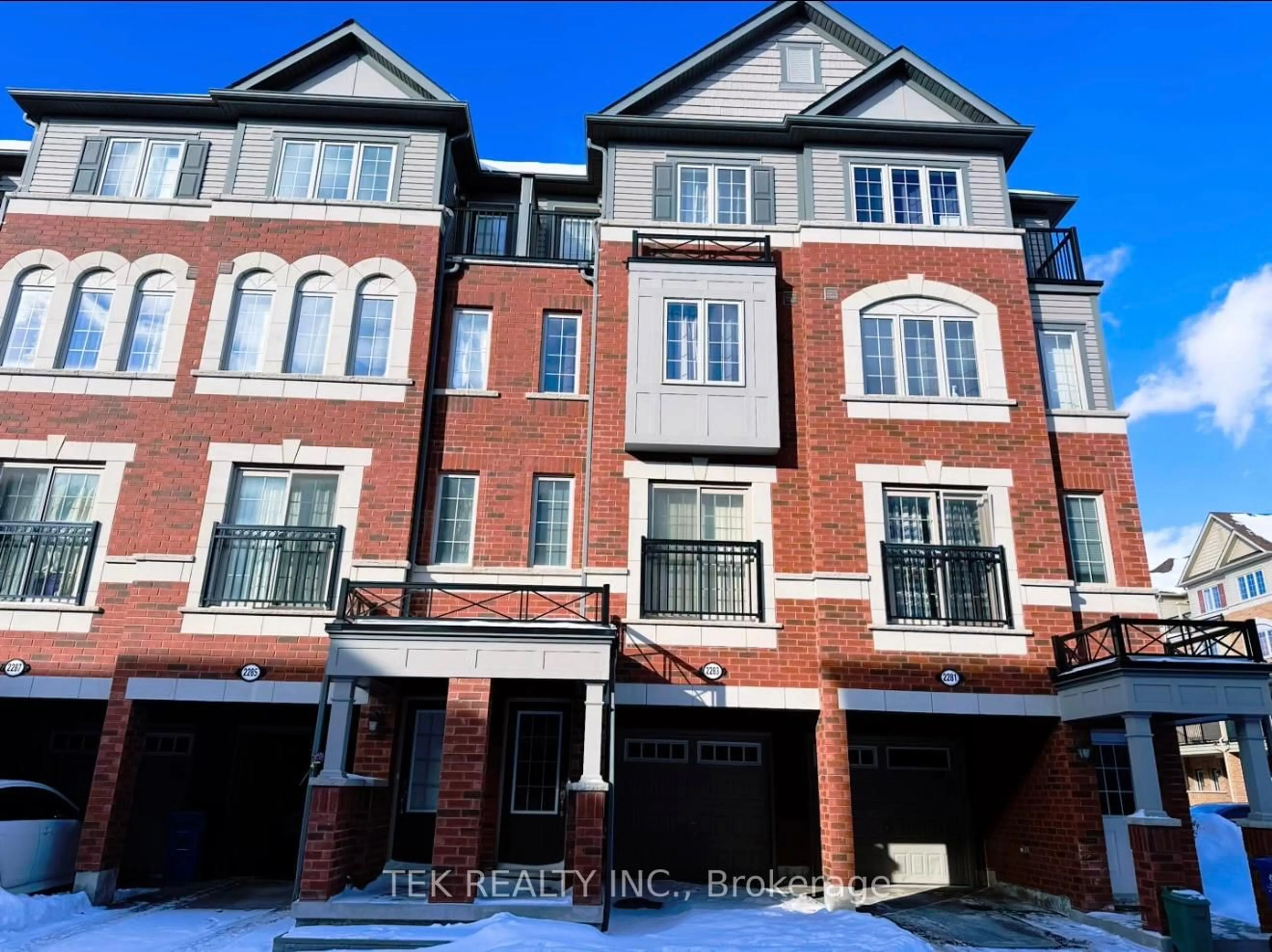 Home with brick exterior material, unknown for 2283 Chevron Prince Path #480, Oshawa Ontario L1L 0K8