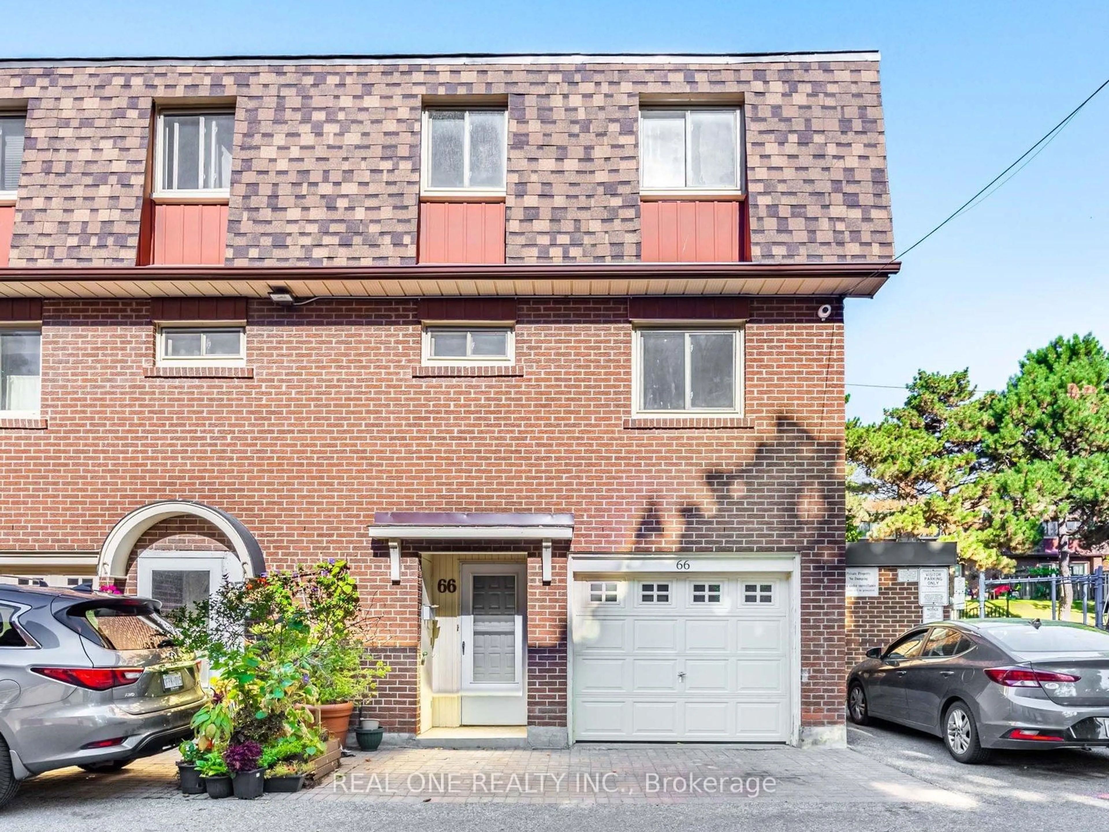 Home with brick exterior material, street for 441 Military Tr #66, Toronto Ontario M1E 4E8