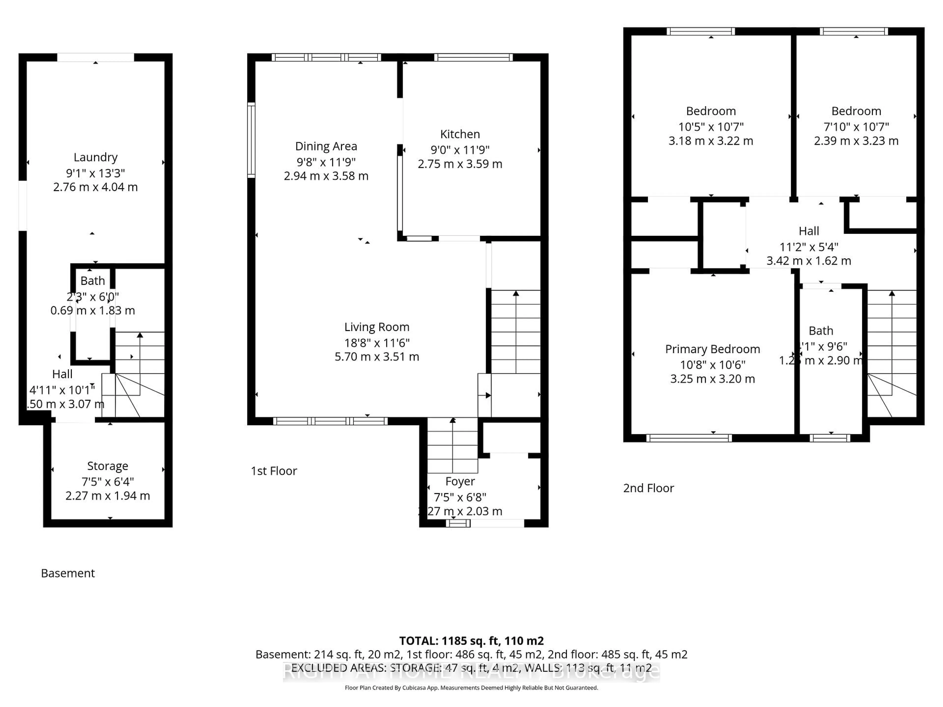 Floor plan for 303 Garden St #12, Whitby Ontario L1N 3W3