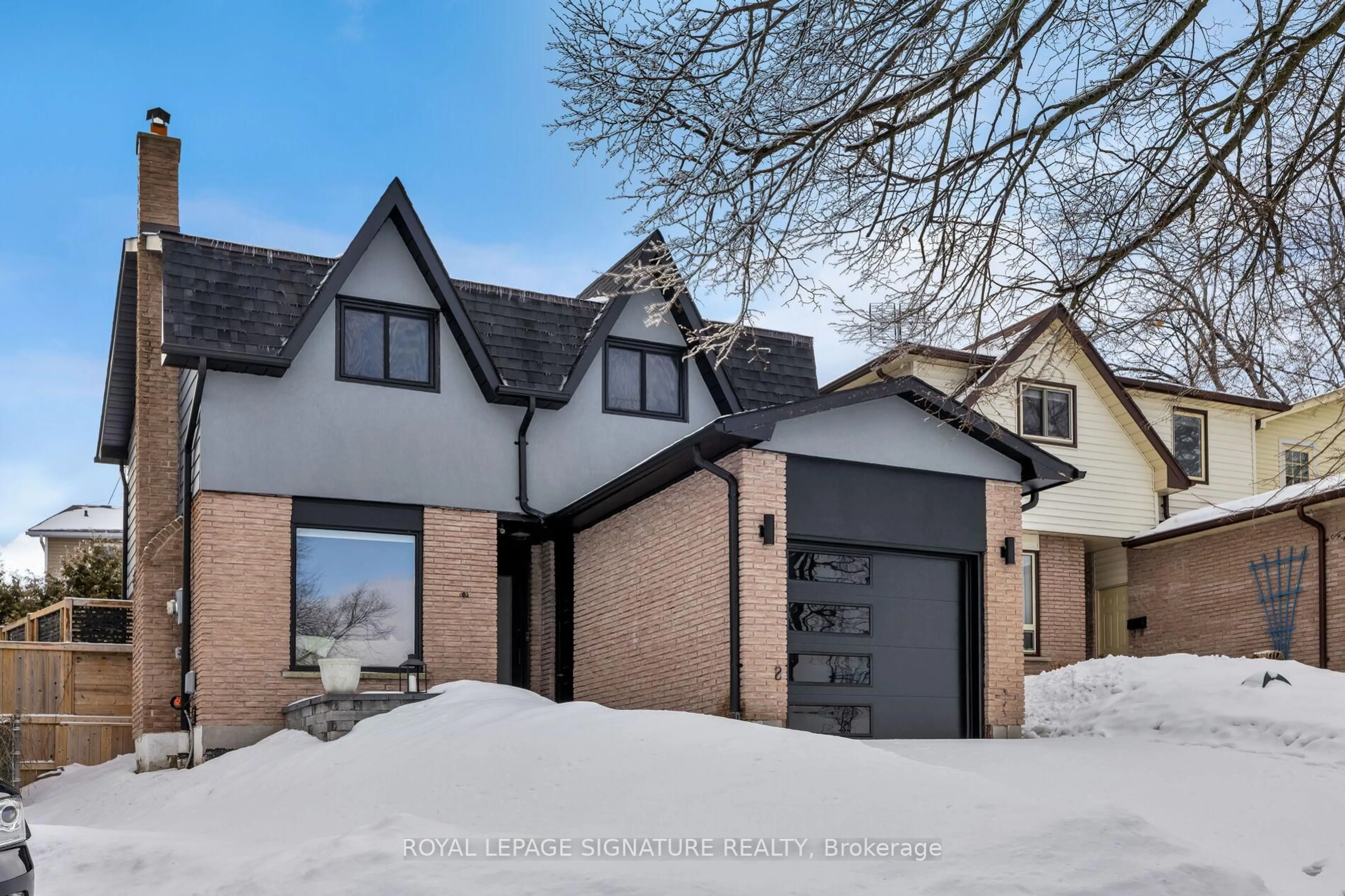 Home with brick exterior material, street for 567 Downland Dr, Pickering Ontario L1W 3B1