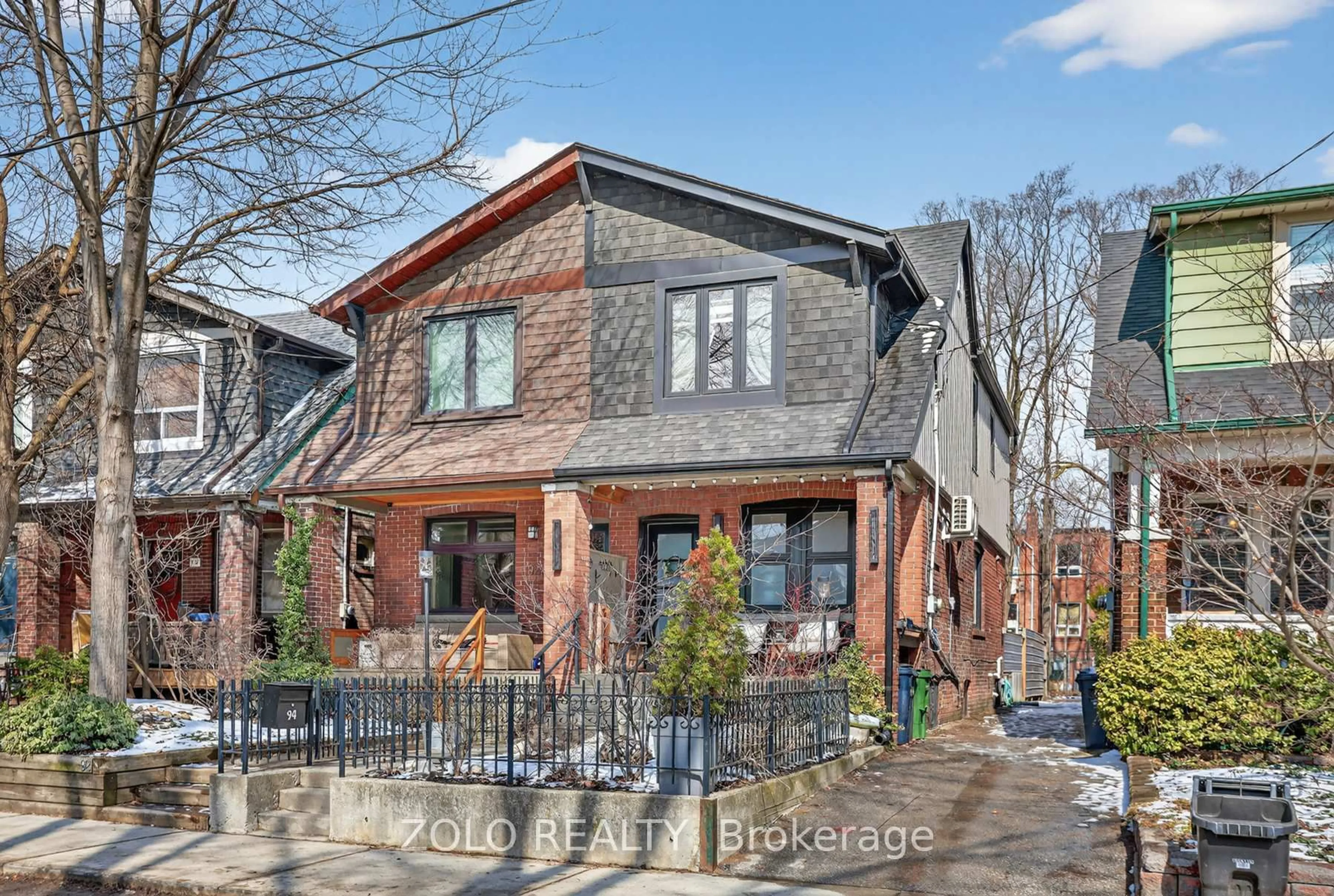 Home with brick exterior material, street for 94 Hazelwood Ave, Toronto Ontario M4J 1K5