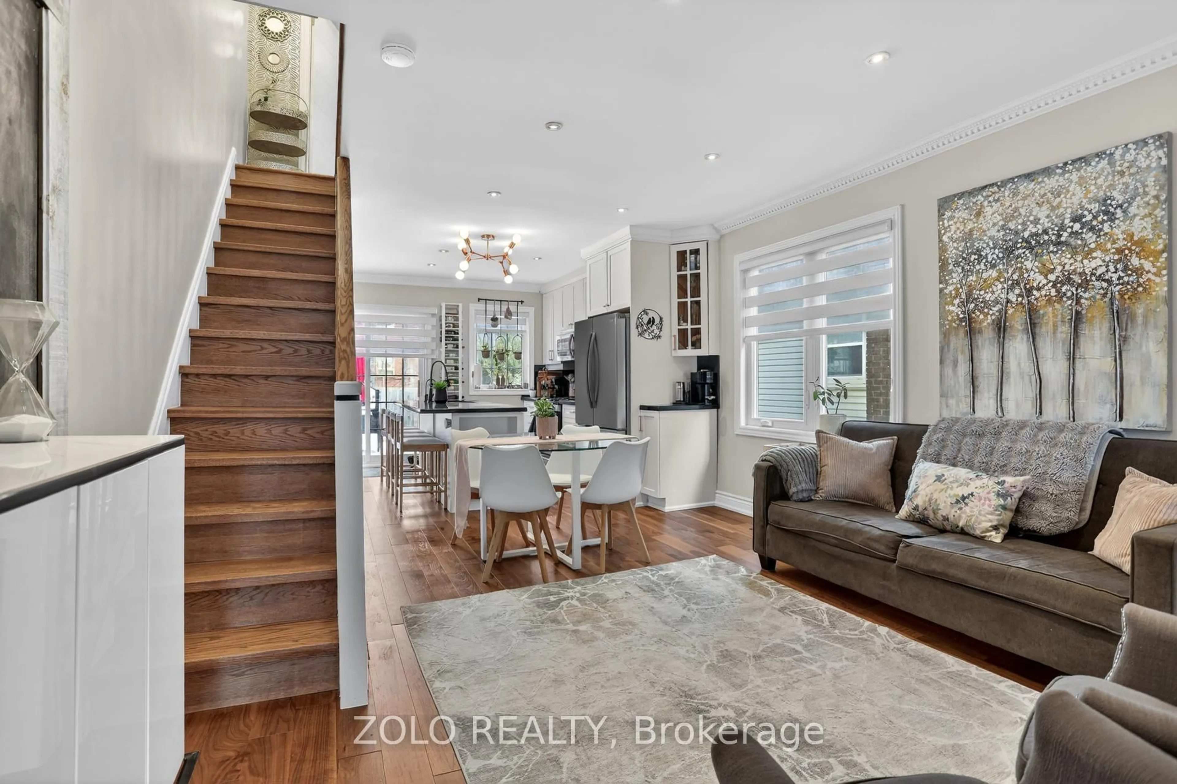 Open concept kitchen, unknown for 94 Hazelwood Ave, Toronto Ontario M4J 1K5