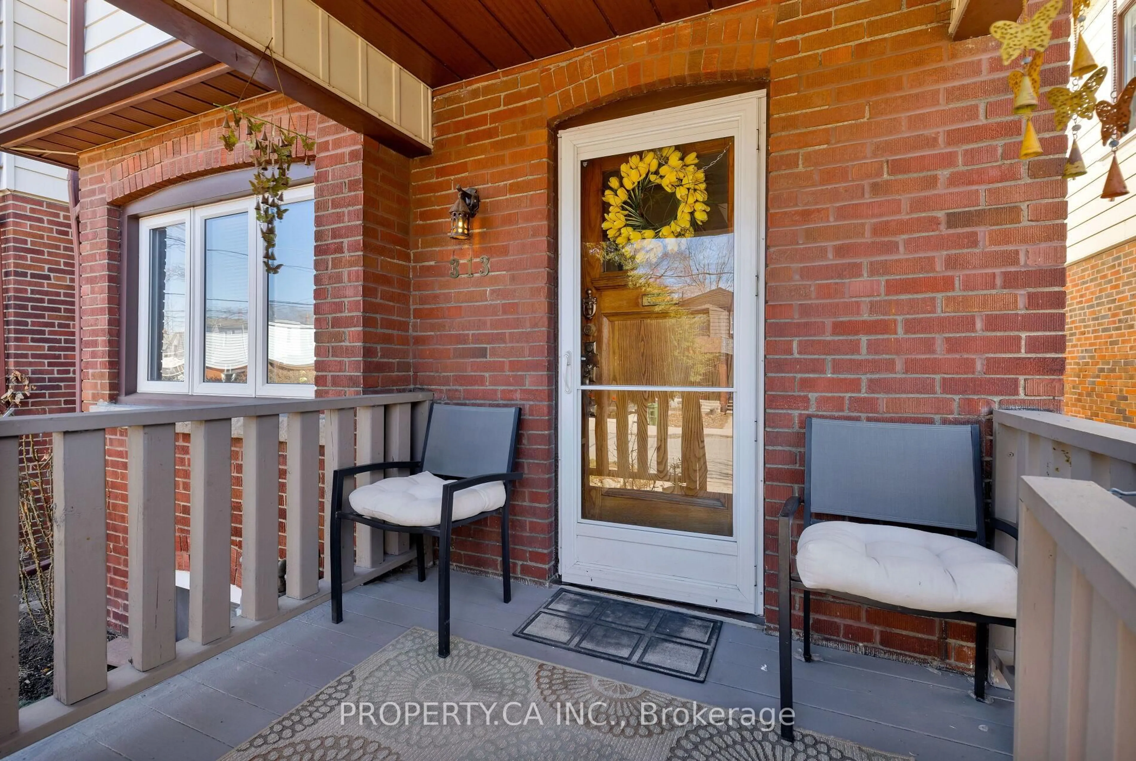 Indoor entryway for 313 Monarch Park Ave, Toronto Ontario M4J 4T2