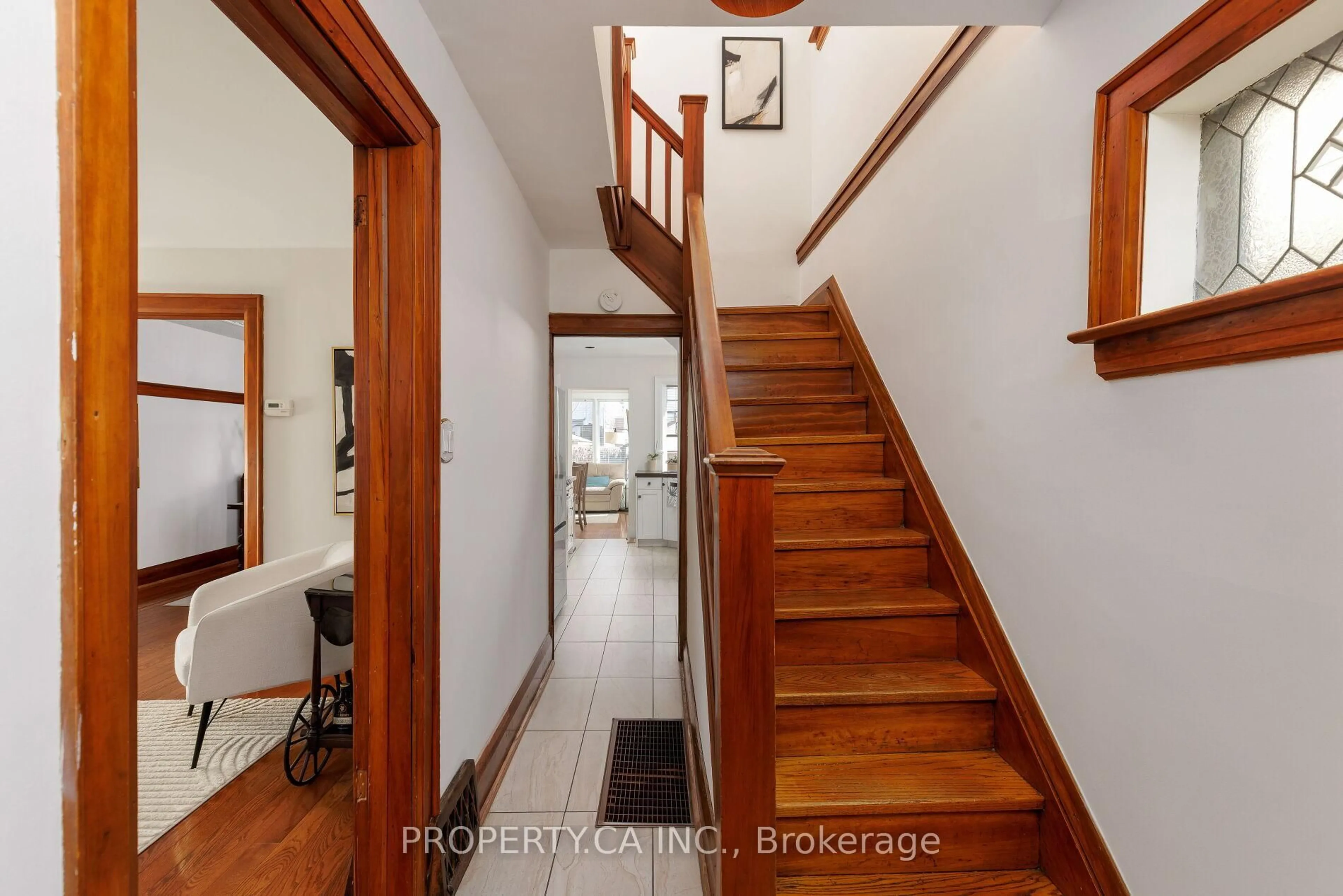 Indoor entryway for 313 Monarch Park Ave, Toronto Ontario M4J 4T2