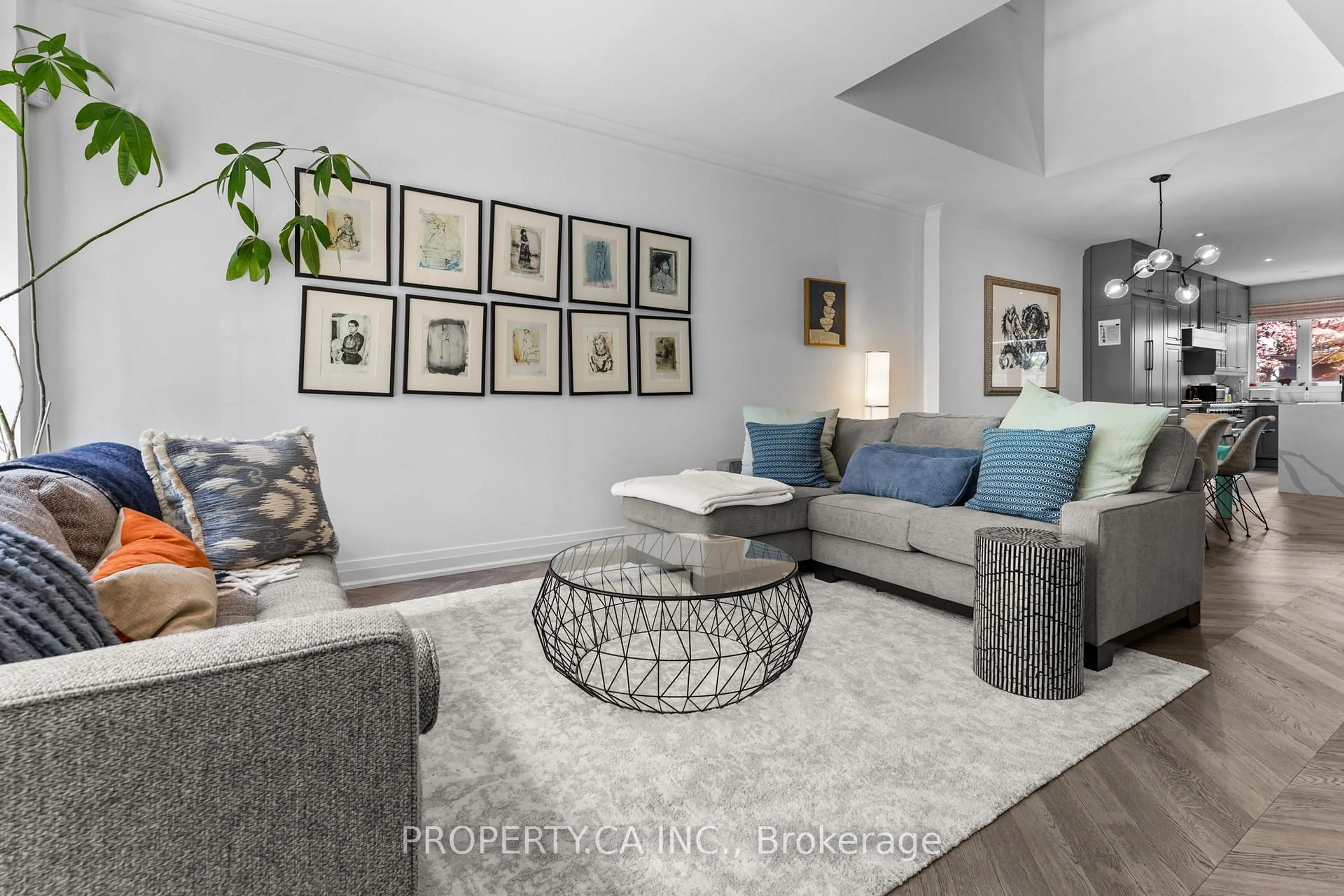 Living room with furniture, unknown for 55 Northern Dancer Blvd, Toronto Ontario M4L 2G6