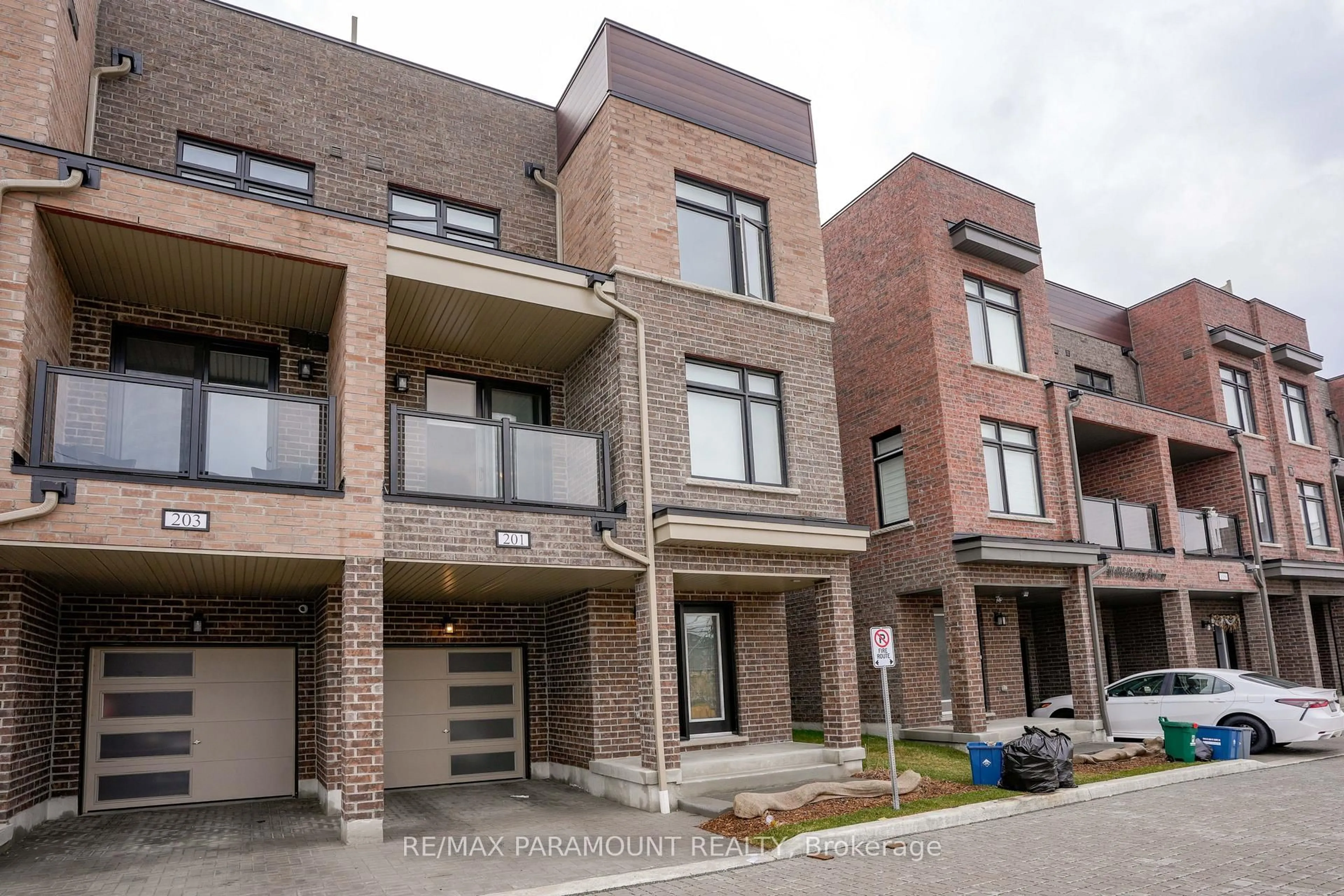 Home with brick exterior material, street for 1865 Pickering Pkwy #201, Pickering Ontario L1V 0H2