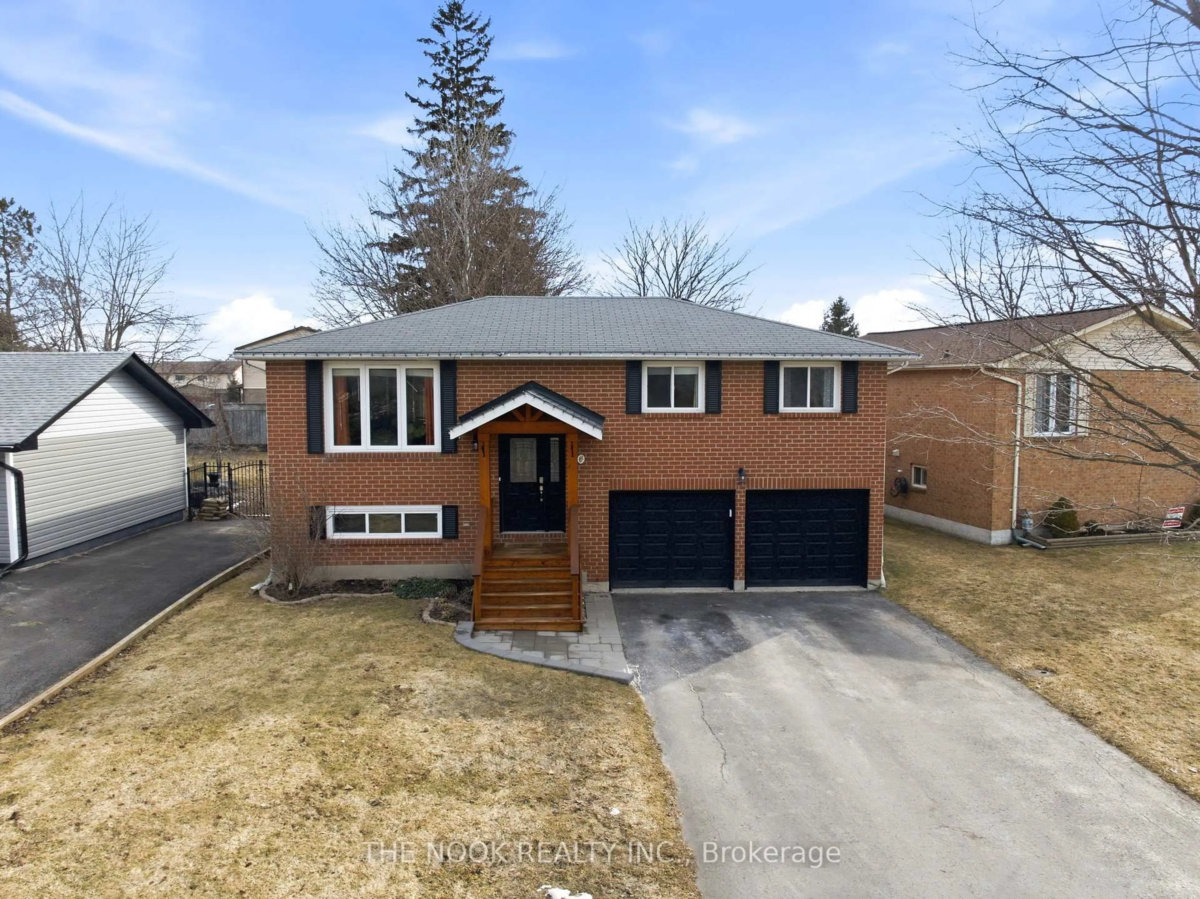 Home with brick exterior material, street for 81 Carnegie St, Scugog Ontario L1C 1T8