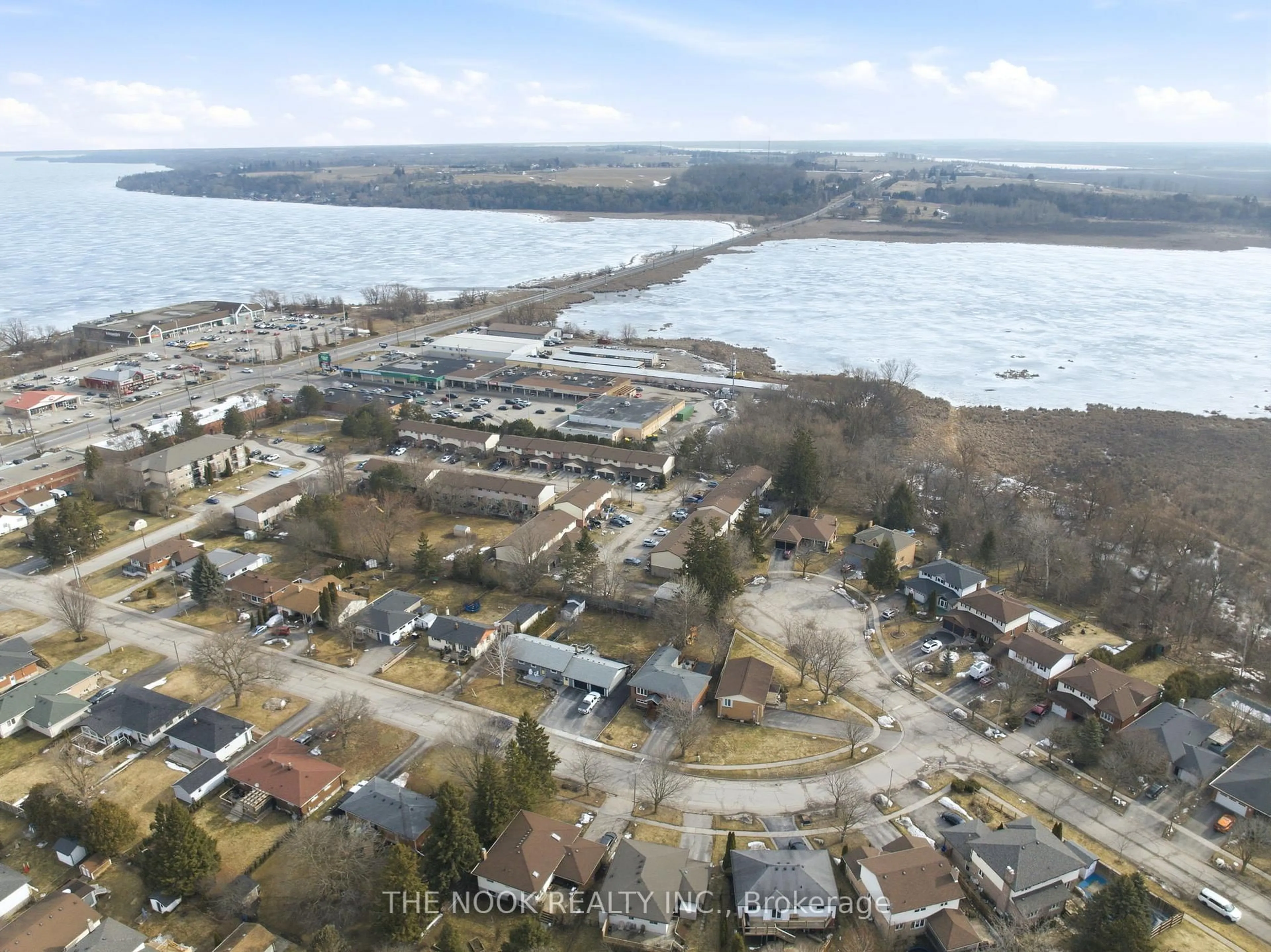 A pic from outside/outdoor area/front of a property/back of a property/a pic from drone, water/lake/river/ocean view for 81 Carnegie St, Scugog Ontario L1C 1T8