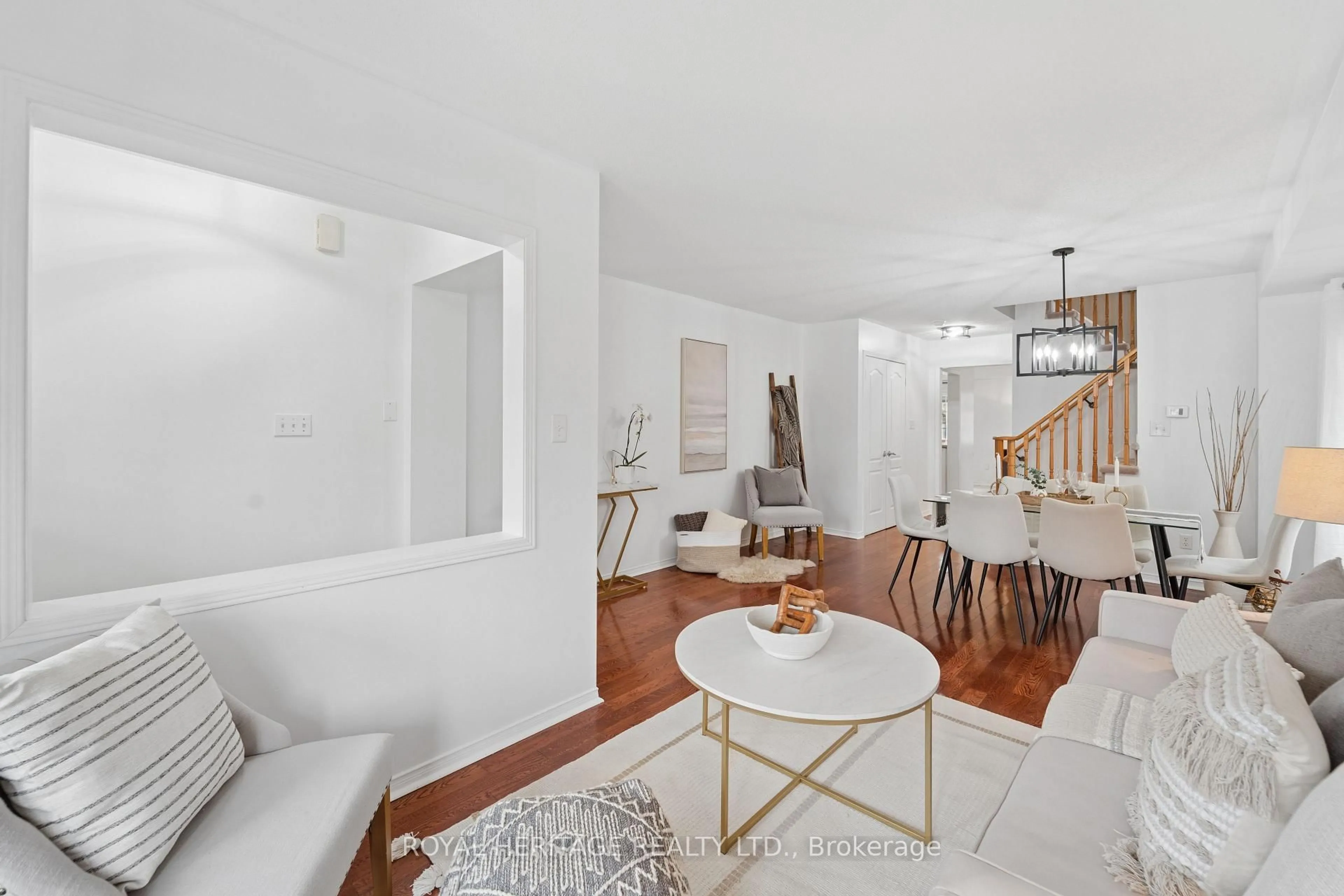 Living room with furniture, unknown for 40 McNicol Cres, Ajax Ontario L1Z 1Y8