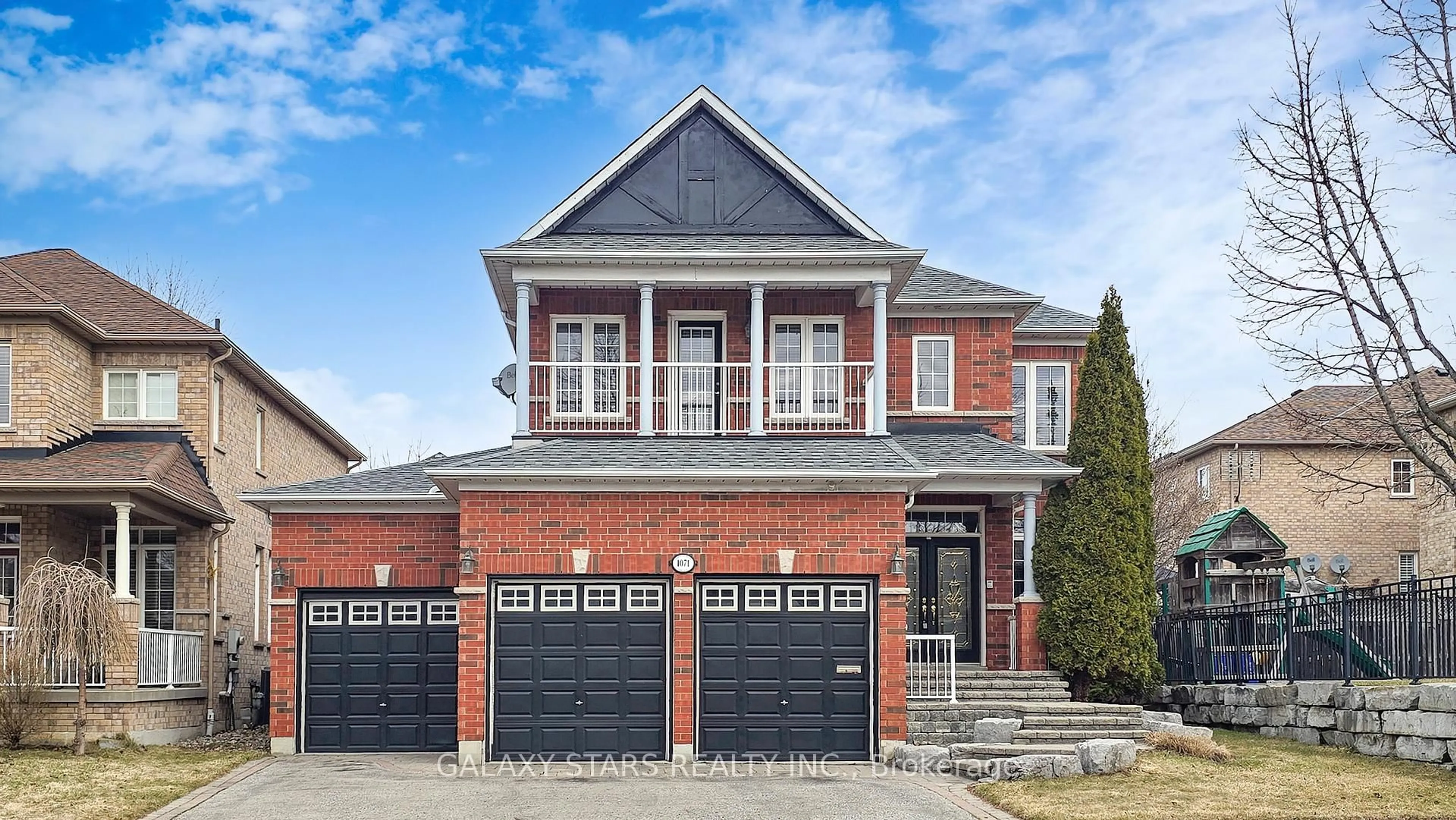 Home with brick exterior material, street for 1071 Copperfield Dr, Oshawa Ontario L1K 3C4