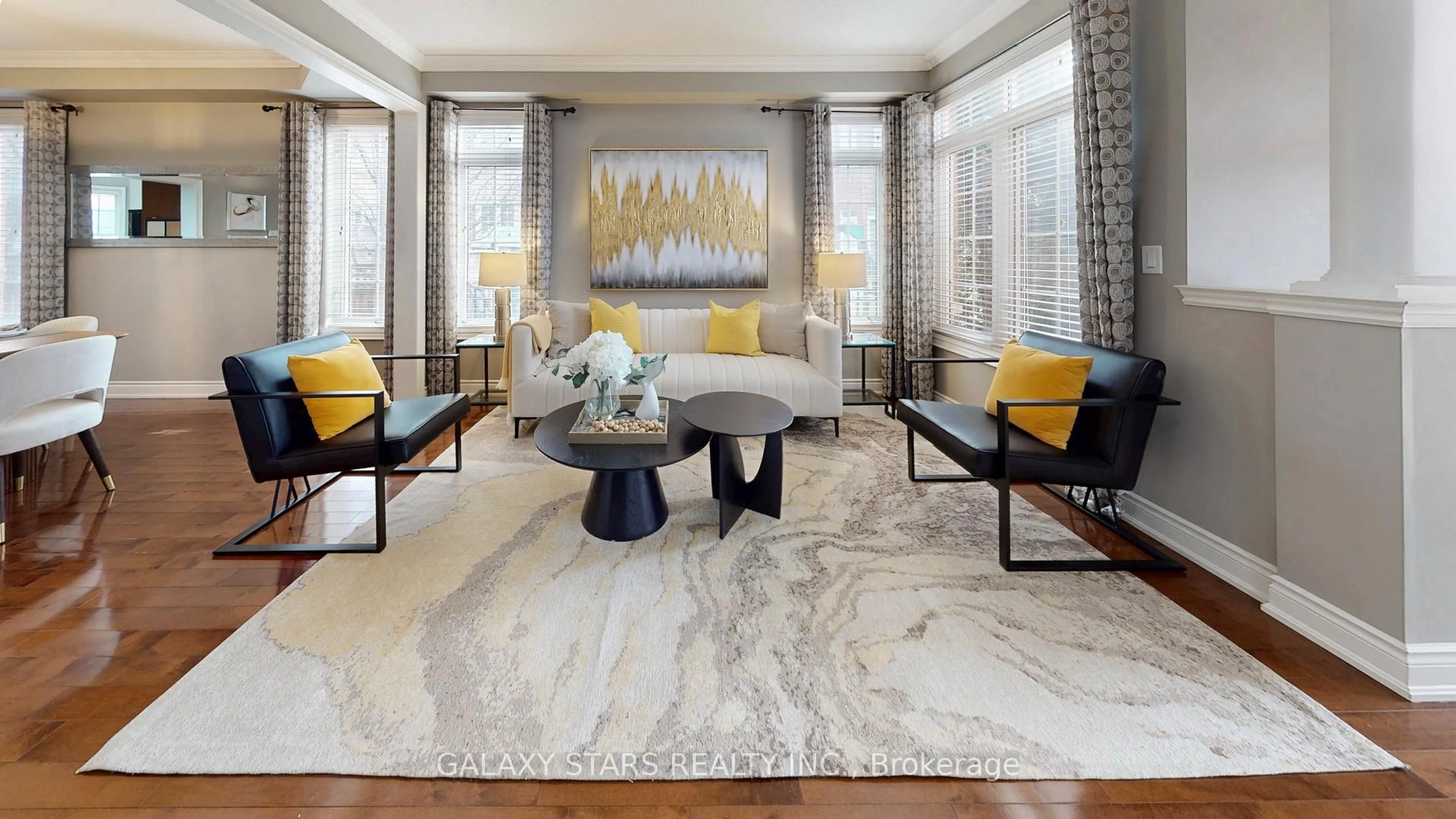 Living room with furniture, unknown for 1071 Copperfield Dr, Oshawa Ontario L1K 3C4