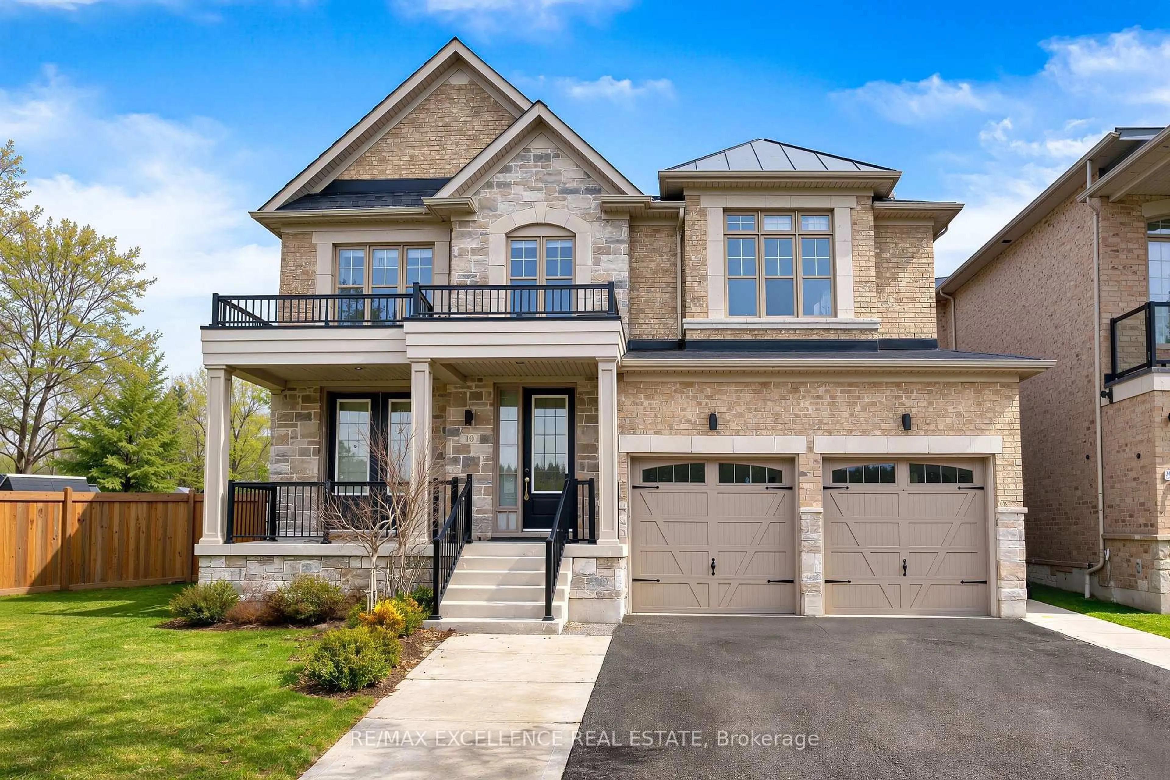 Home with brick exterior material, street for 10 Pennine Dr, Whitby Ontario L1P 0C3