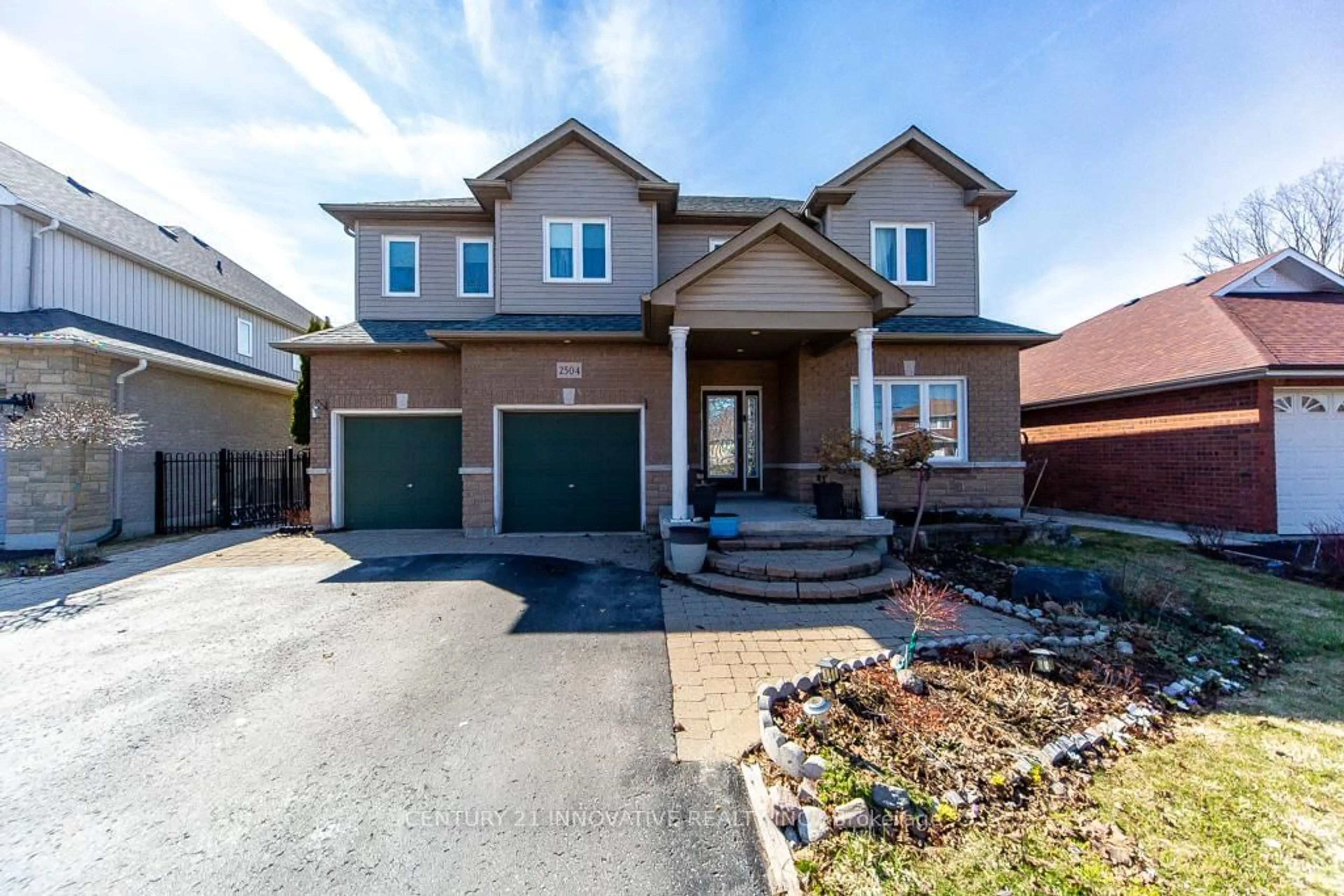 Home with brick exterior material, street for 2504 Prestonvale Rd, Clarington Ontario L1E 3G8