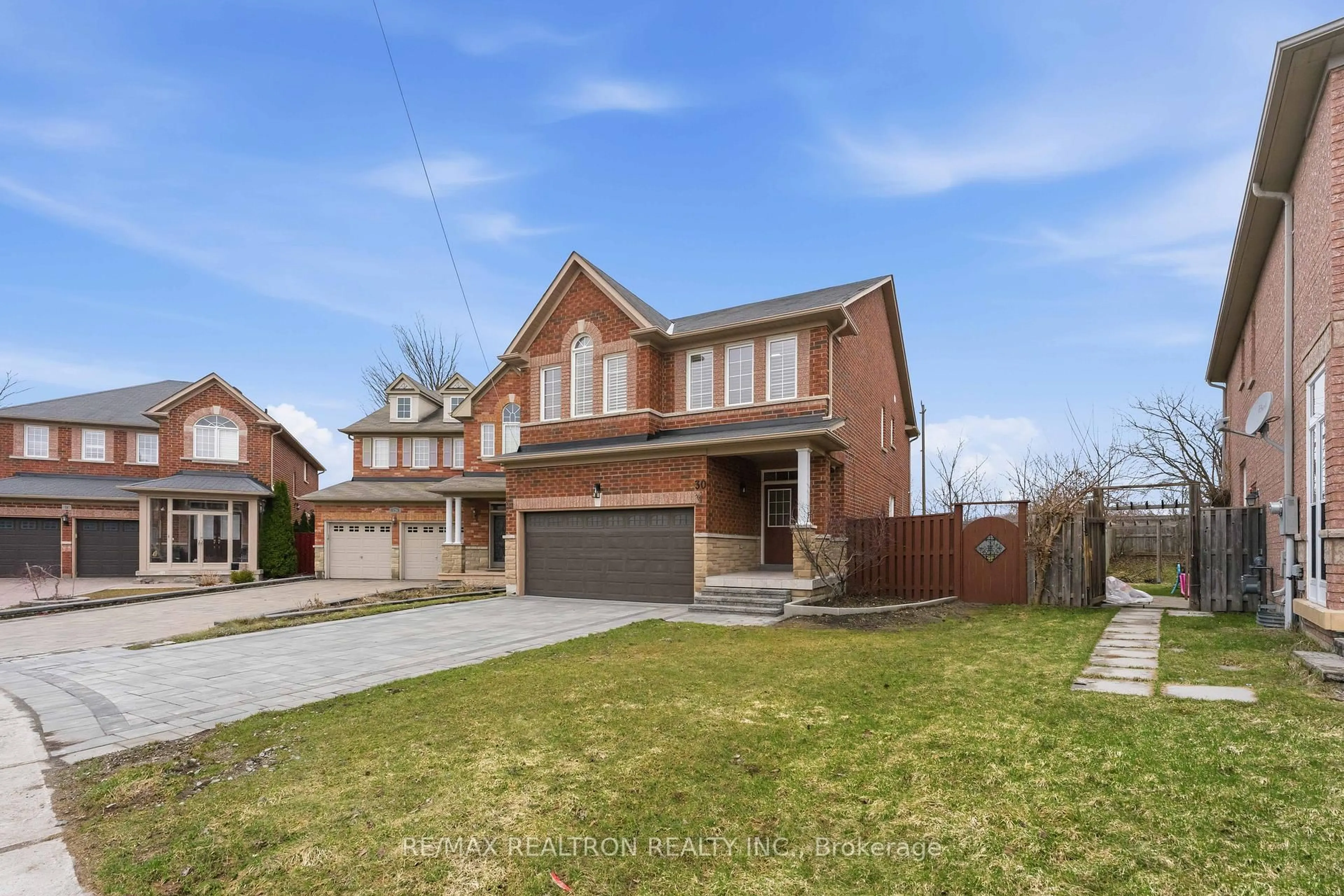 Home with brick exterior material, street for 30 Glacier Cres, Toronto Ontario M1X 2A8
