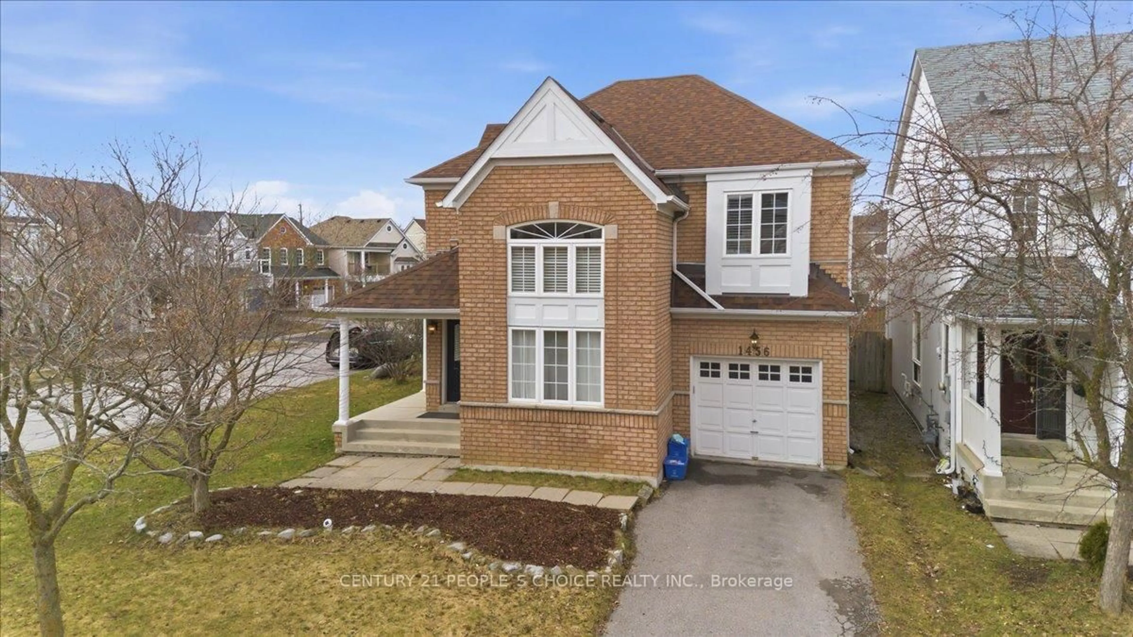 Home with brick exterior material, street for 1456 Lyncroft Cres, Oshawa Ontario L1K 2P4