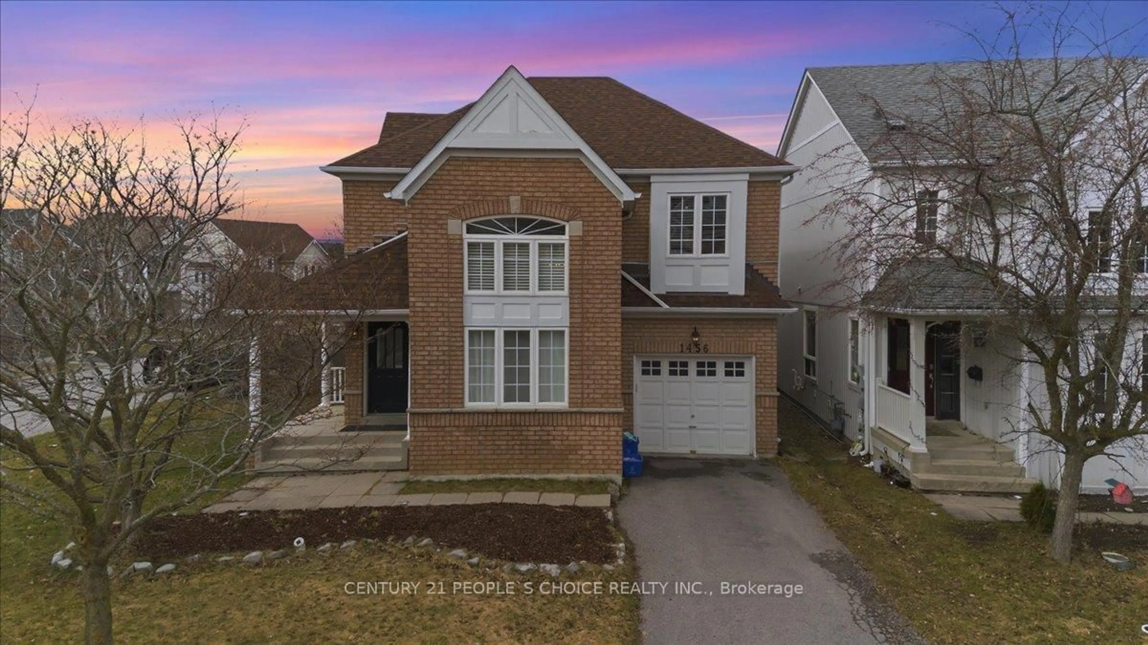 Home with brick exterior material, street for 1456 Lyncroft Cres, Oshawa Ontario L1K 2P4