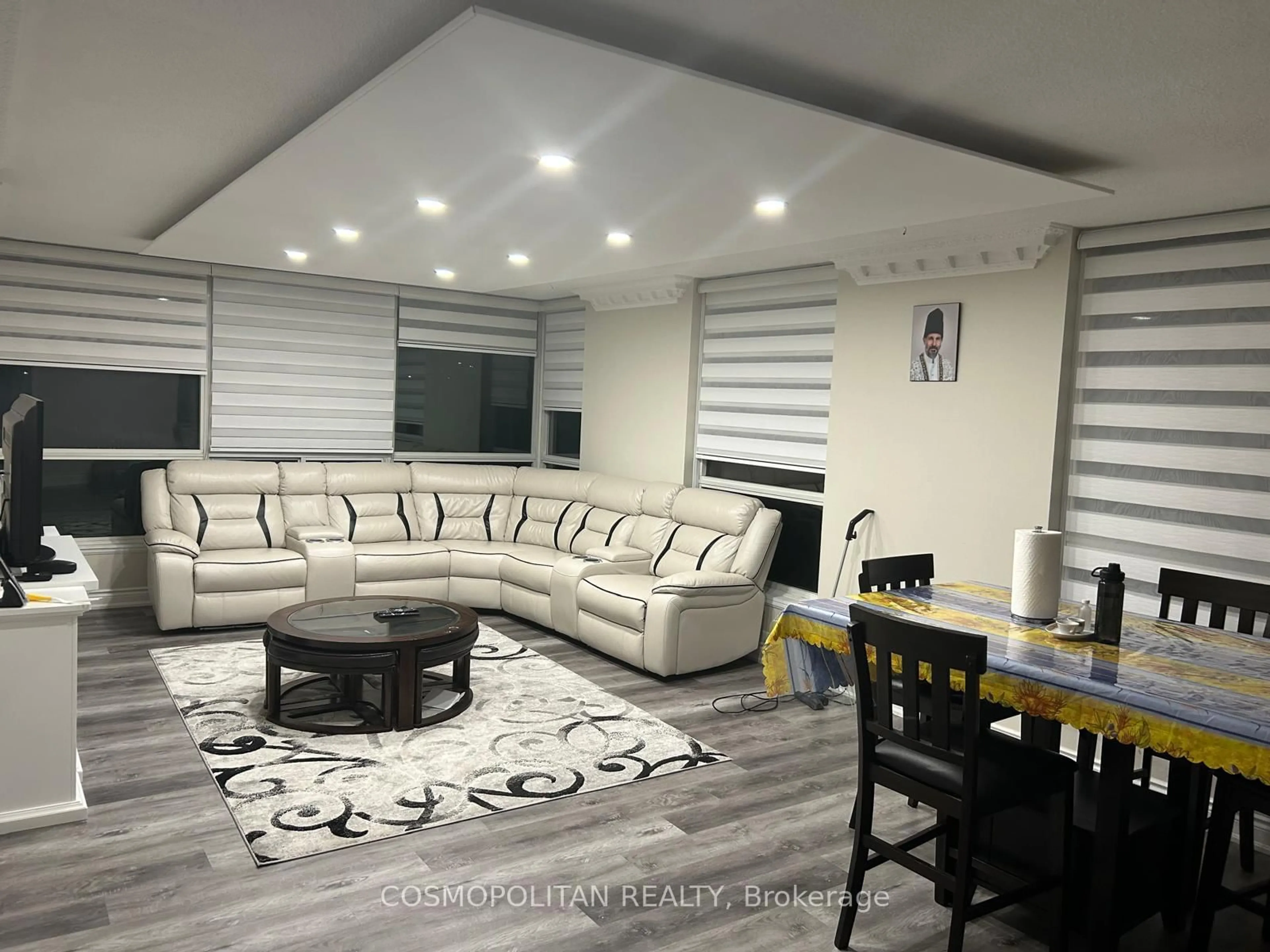 Living room with furniture, unknown for 4727 Sheppard Ave #212, Toronto Ontario M1S 5B3