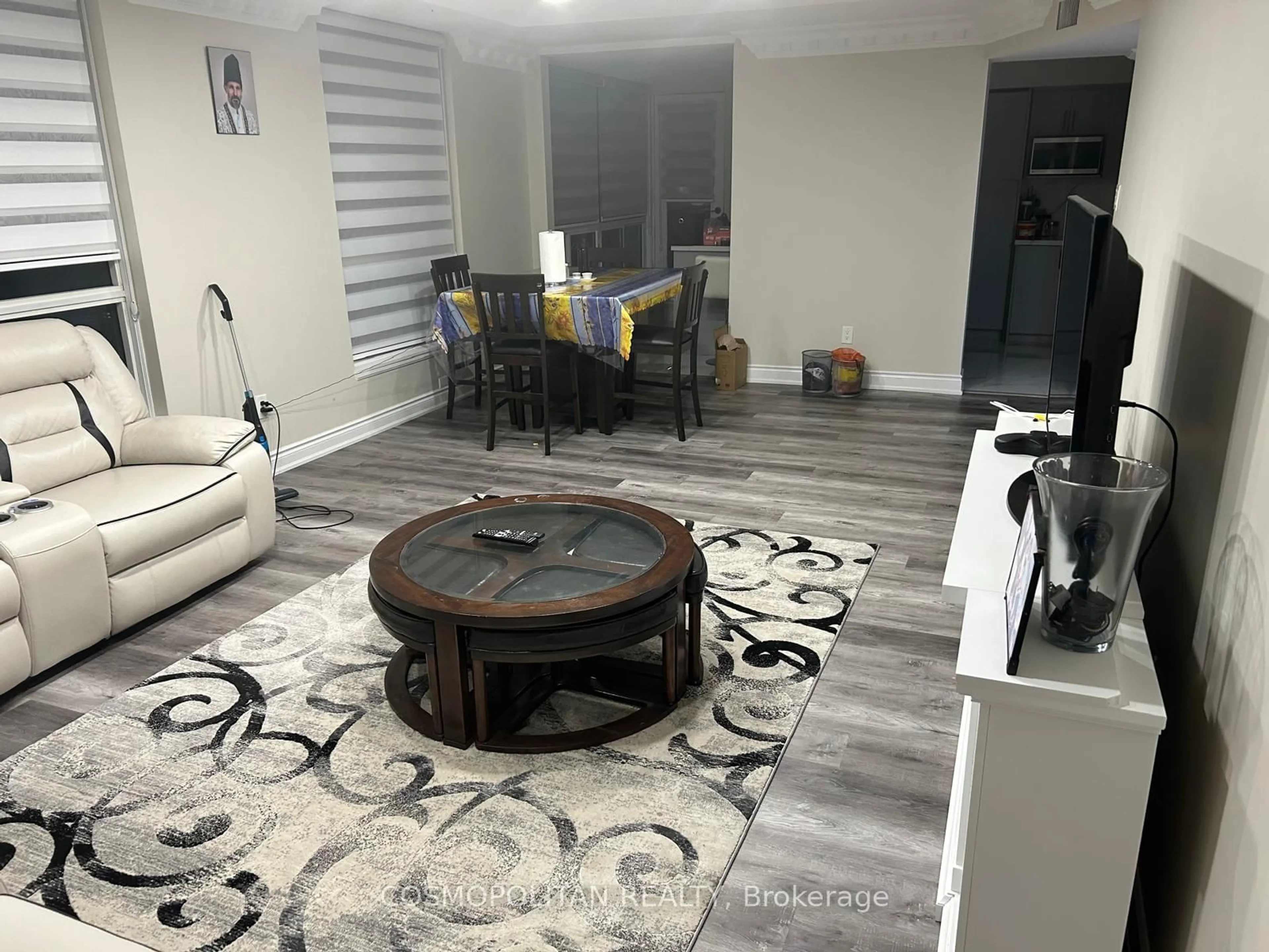 Living room with furniture, unknown for 4727 Sheppard Ave #212, Toronto Ontario M1S 5B3