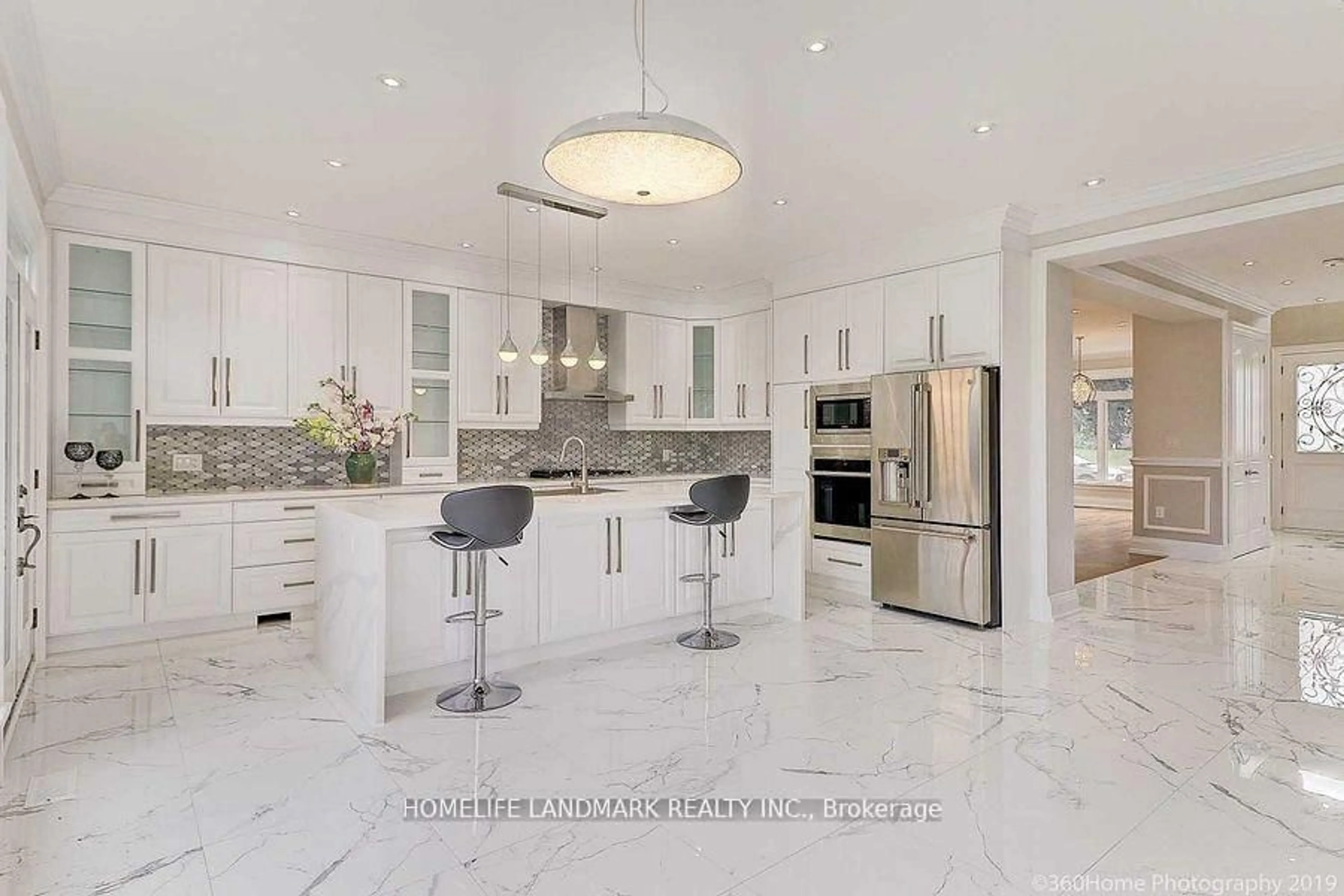 Open concept kitchen, ceramic/tile floor for 24 Cedar Brae Blvd, Toronto Ontario M1J 2K3