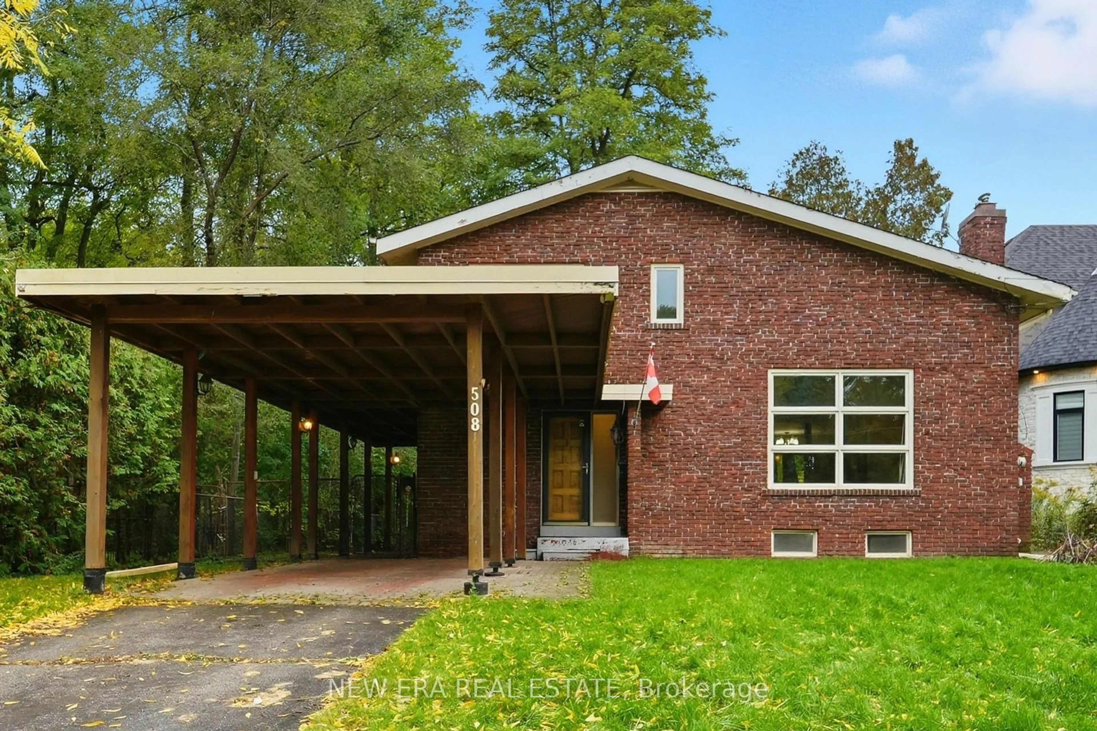 Home with brick exterior material, building for 508 Cliffview Rd, Pickering Ontario L1W 2N9