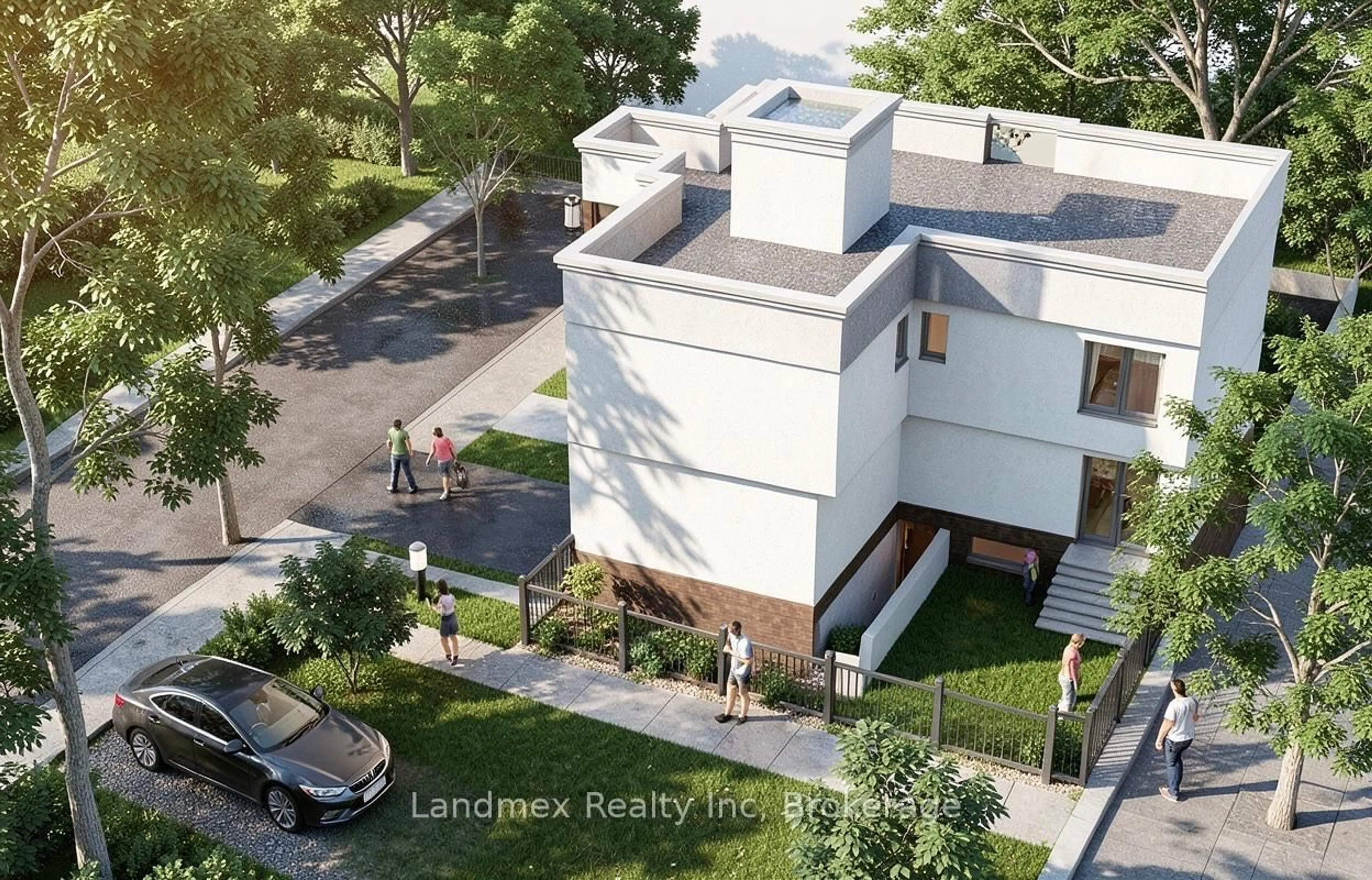 A pic from outside/outdoor area/front of a property/back of a property/a pic from drone, street for 0 Hunt (Lot#6) St, Clarington Ontario L1C 0A4