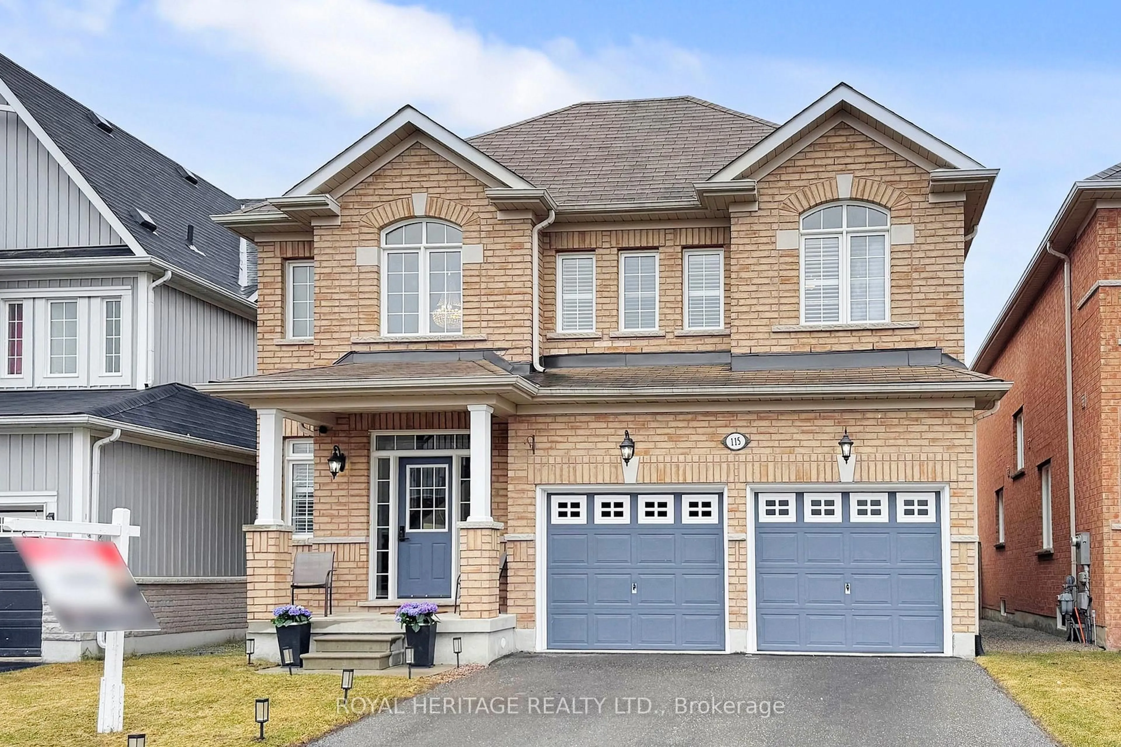 Home with brick exterior material, street for 115 Grady Dr, Clarington Ontario L1B 0C6