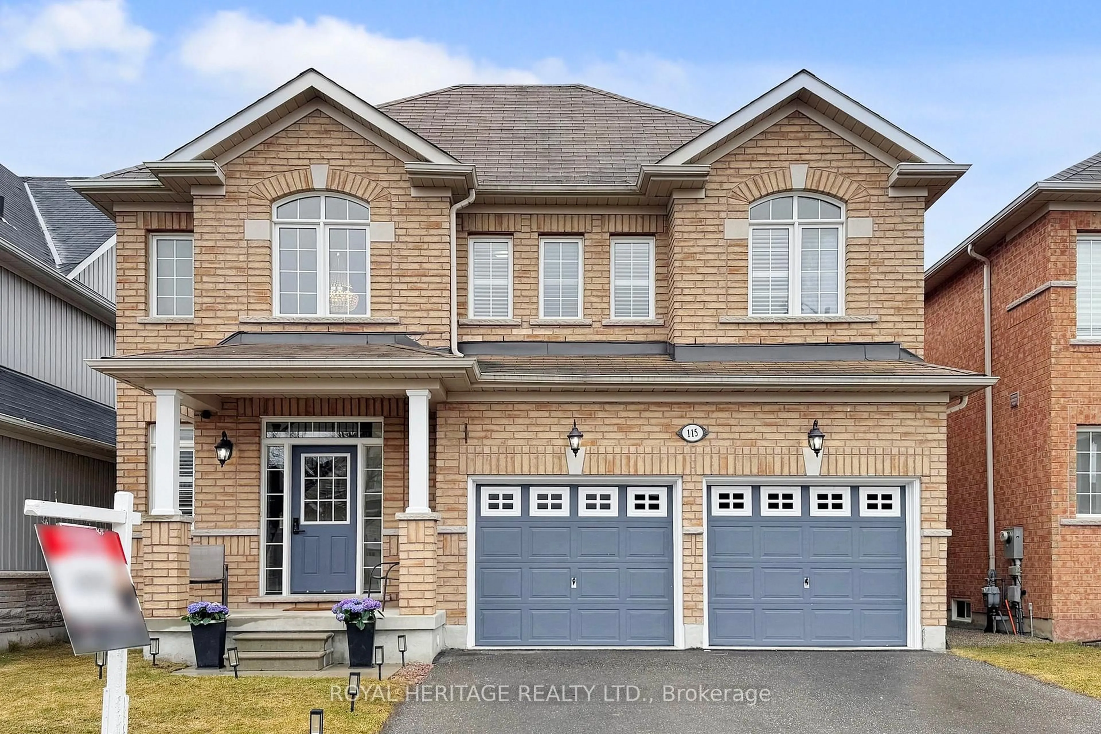 Home with brick exterior material, street for 115 Grady Dr, Clarington Ontario L1B 0C6