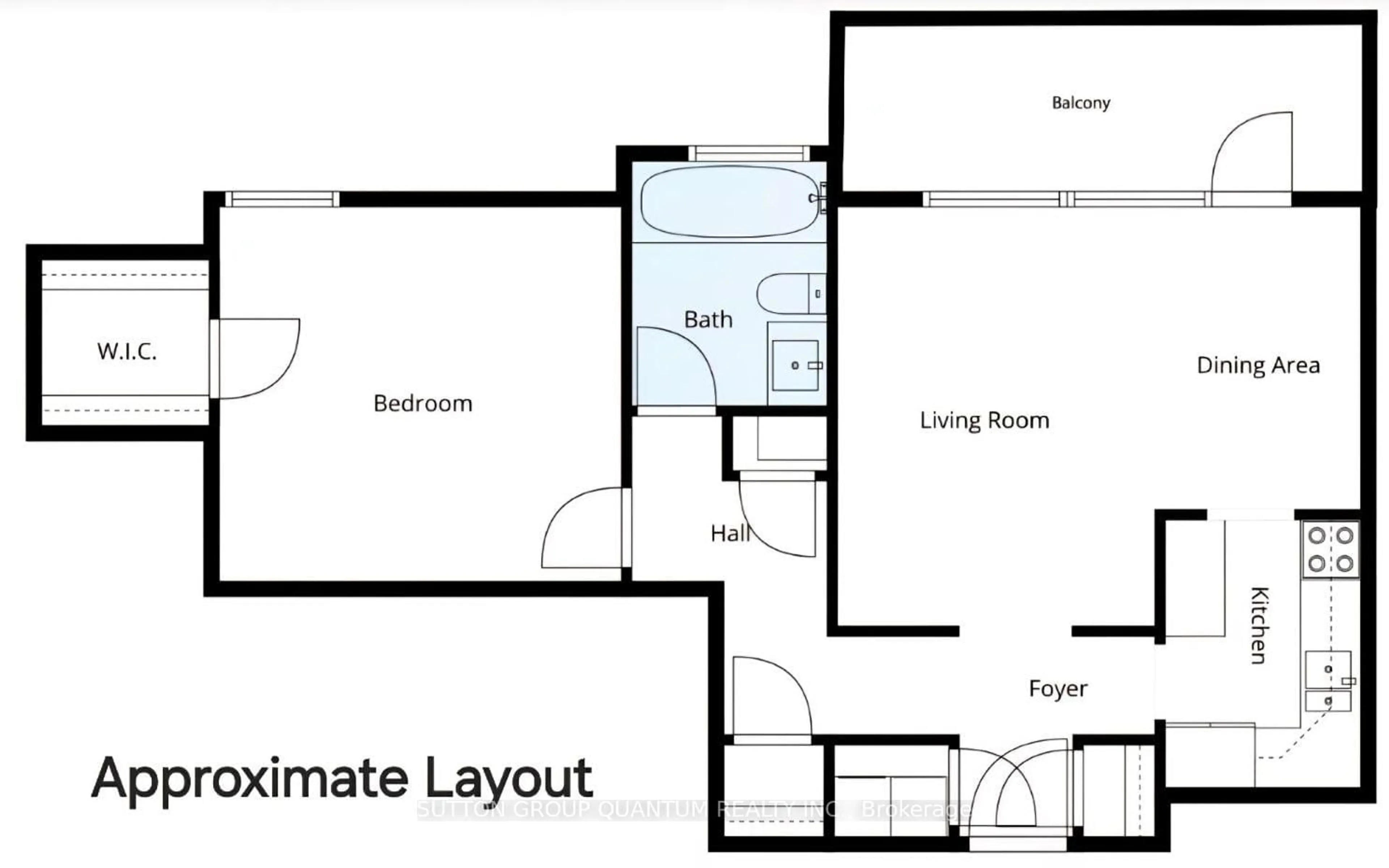 Floor plan for 2550 Pharmacy Ave #1501, Toronto Ontario M1W 1H9