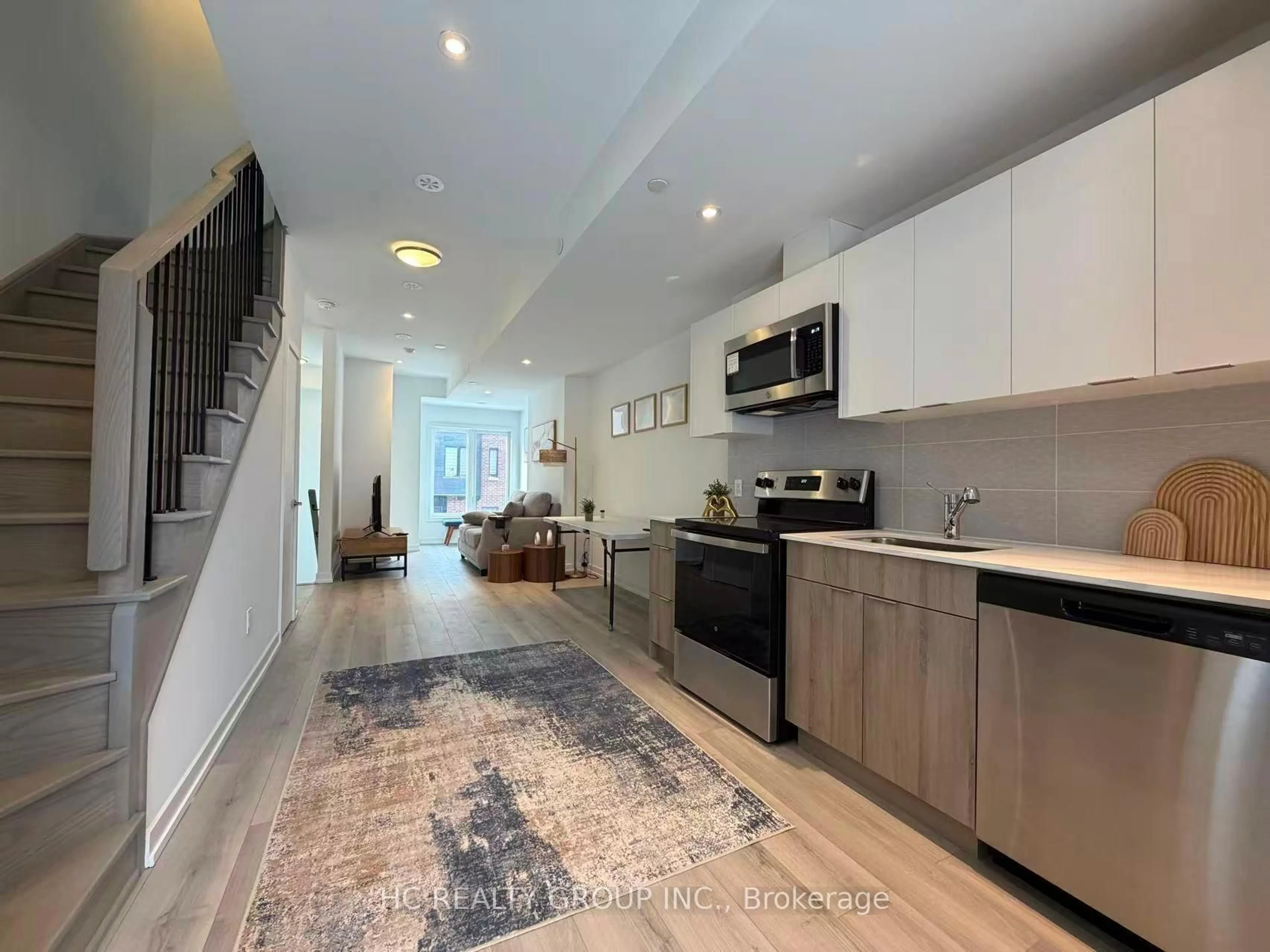 Open concept kitchen, unknown for 23 Calamint Lane, Toronto Ontario M1W 2H1