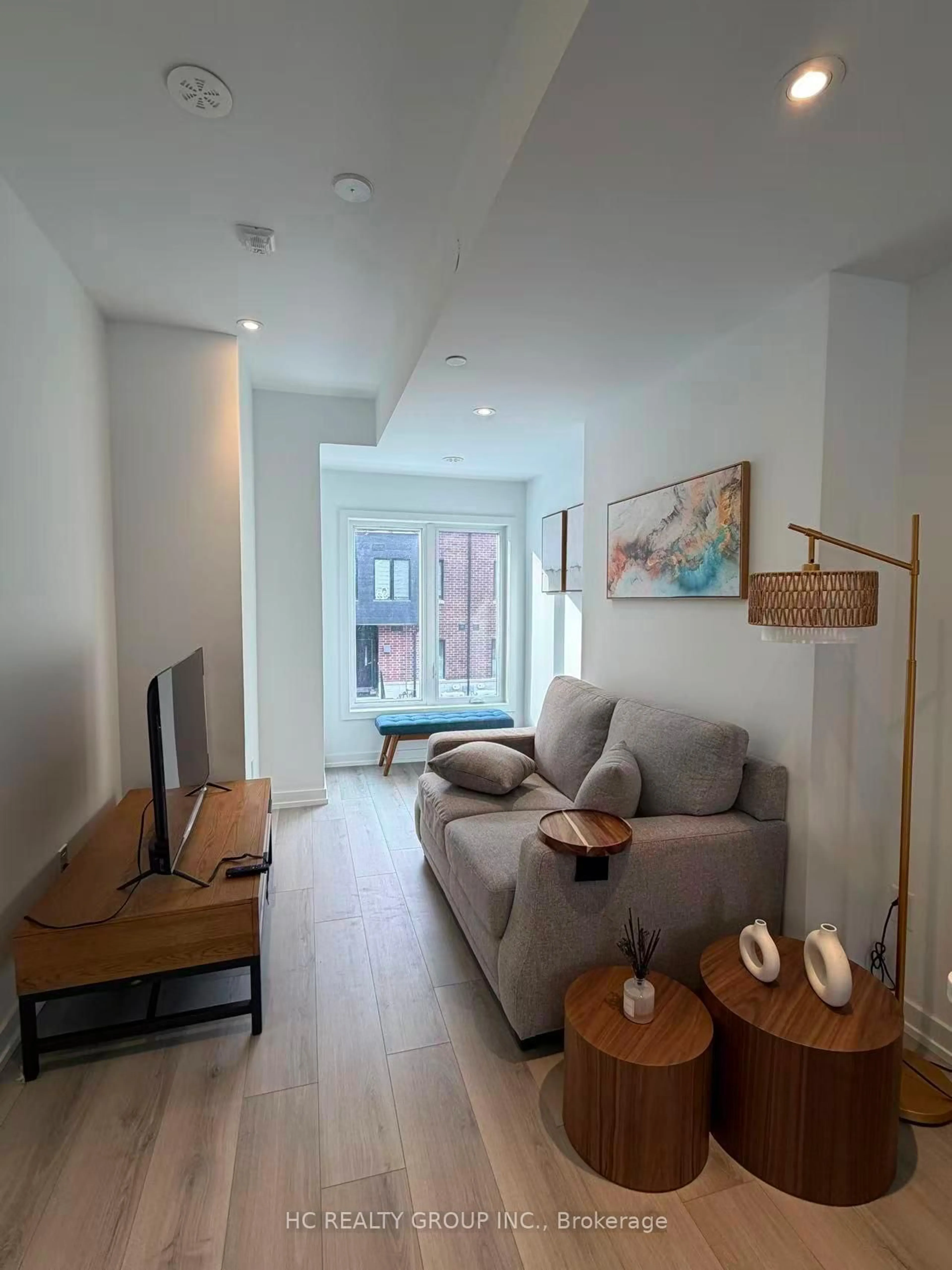 Living room with furniture, unknown for 23 Calamint Lane, Toronto Ontario M1W 2H1