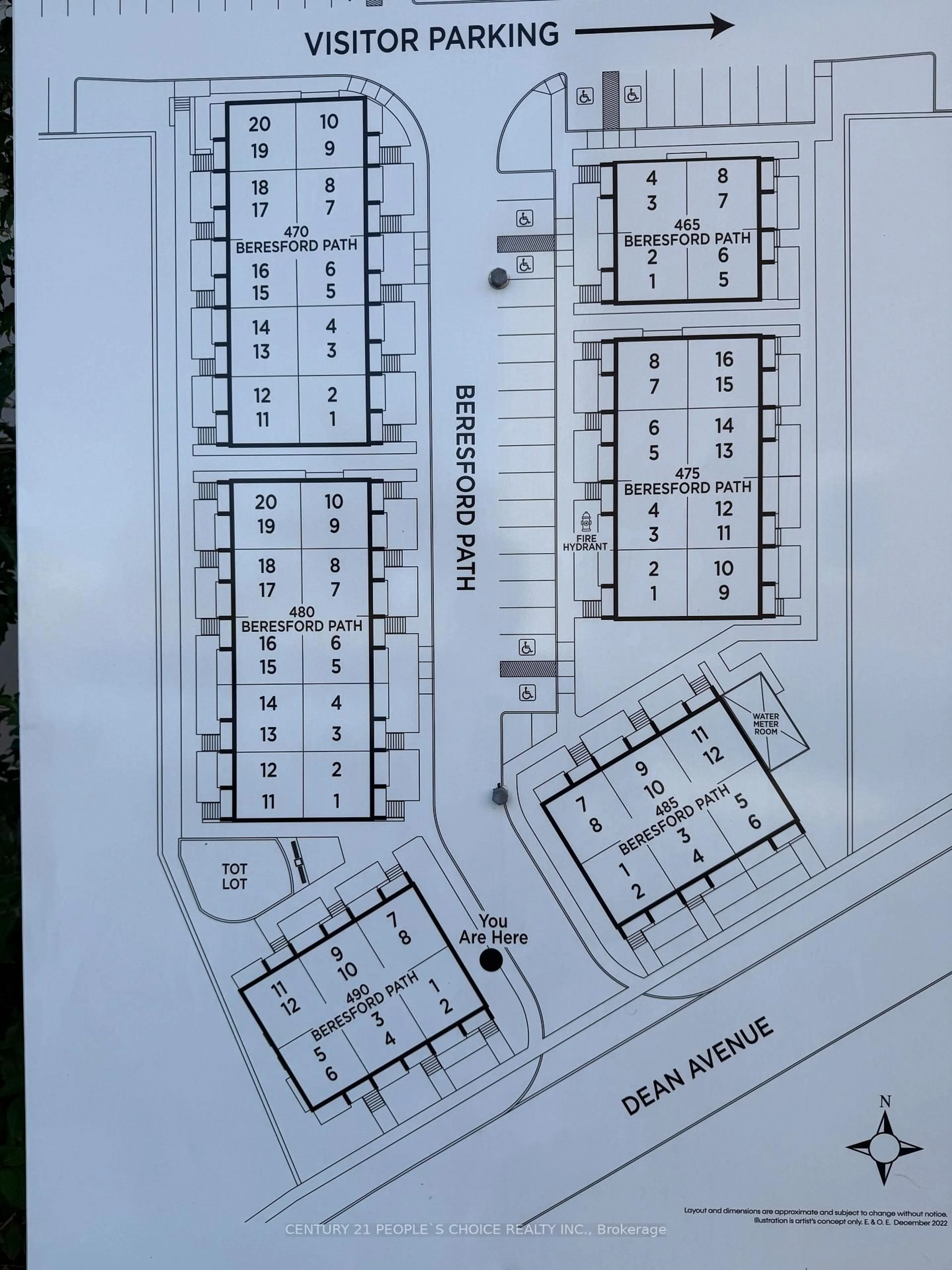 Floor plan for 465 Beresford Path #4, Oshawa Ontario L1H 0B2