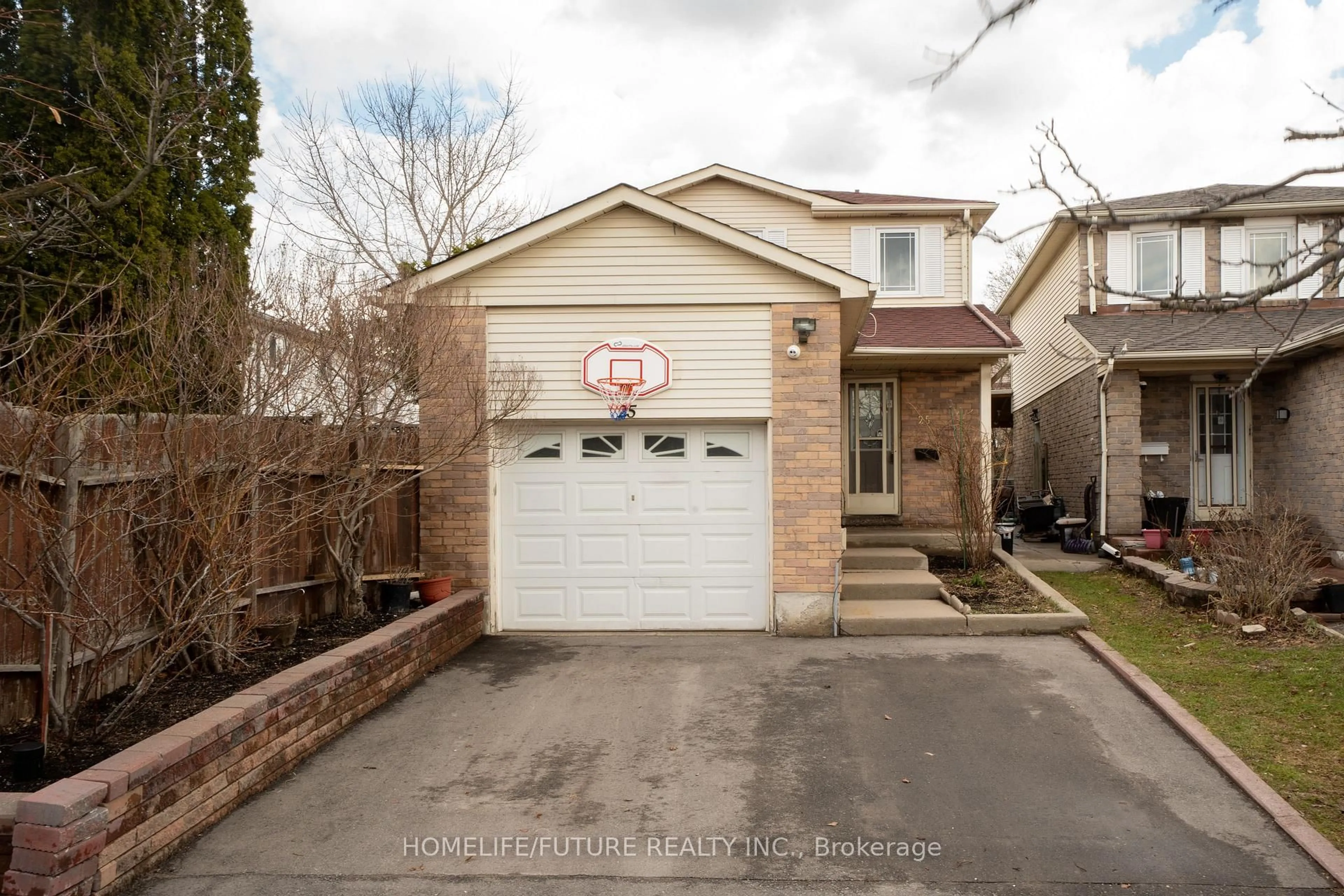 Home with brick exterior material, street for 25 Shady Hollow Dr, Toronto Ontario M1V 2X3