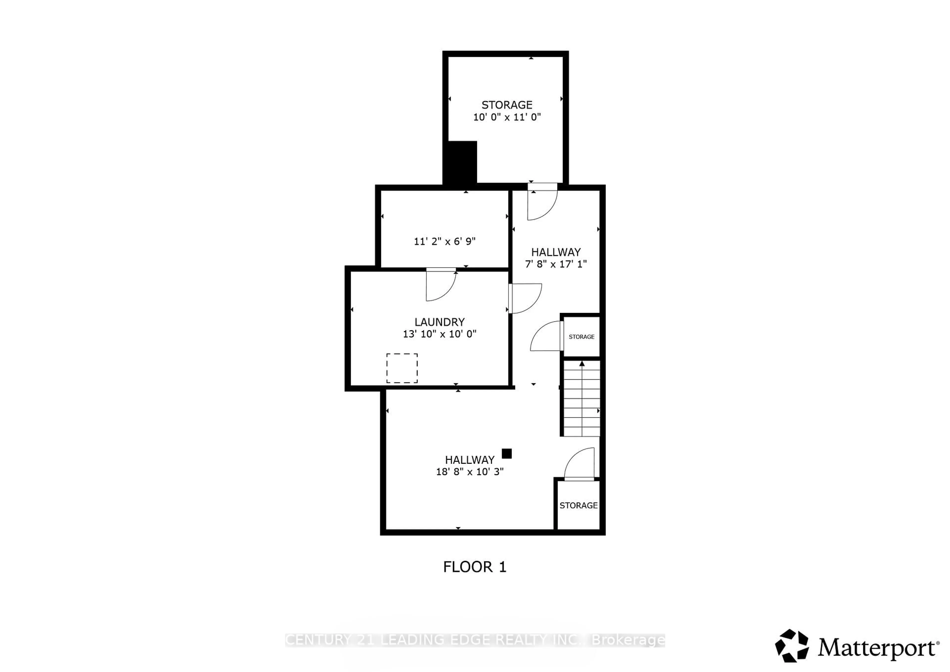 Floor plan for 1288 Eldorado Ave, Oshawa Ontario L1K 1G3