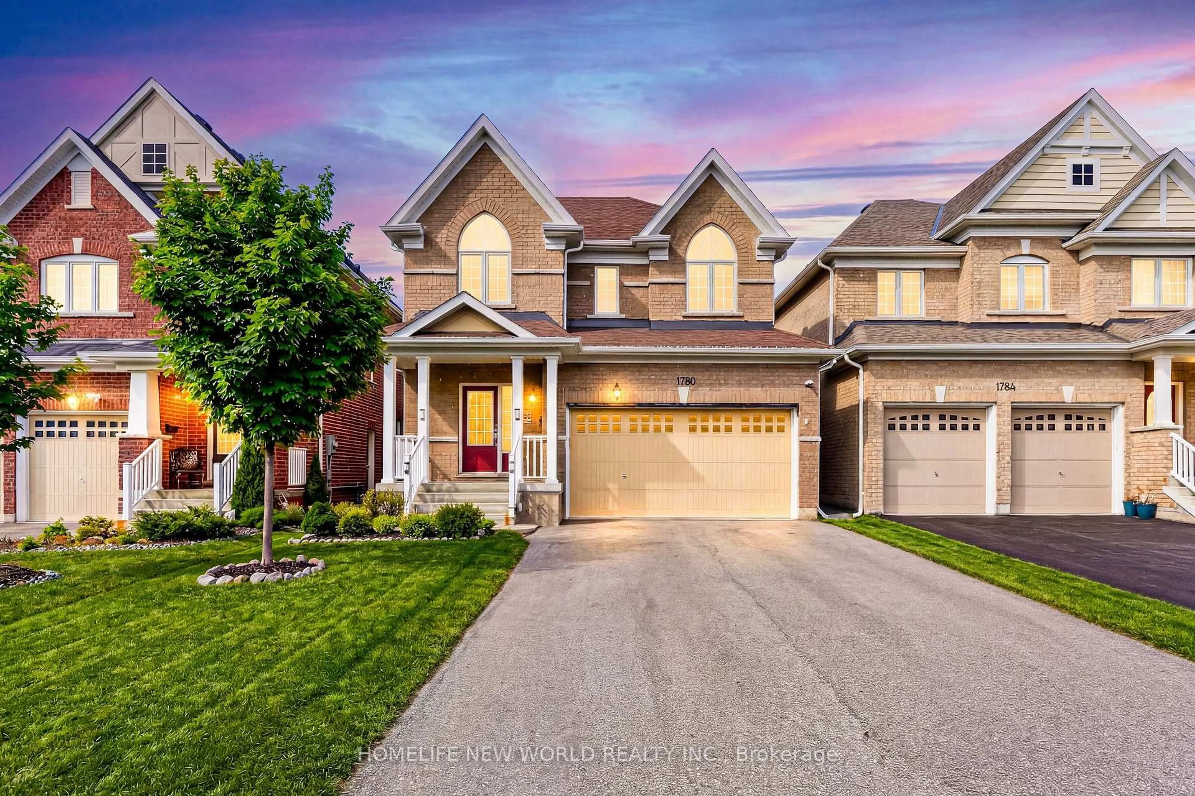 Home with brick exterior material, street for 1780 William Lott Dr, Oshawa Ontario L1K 0X8