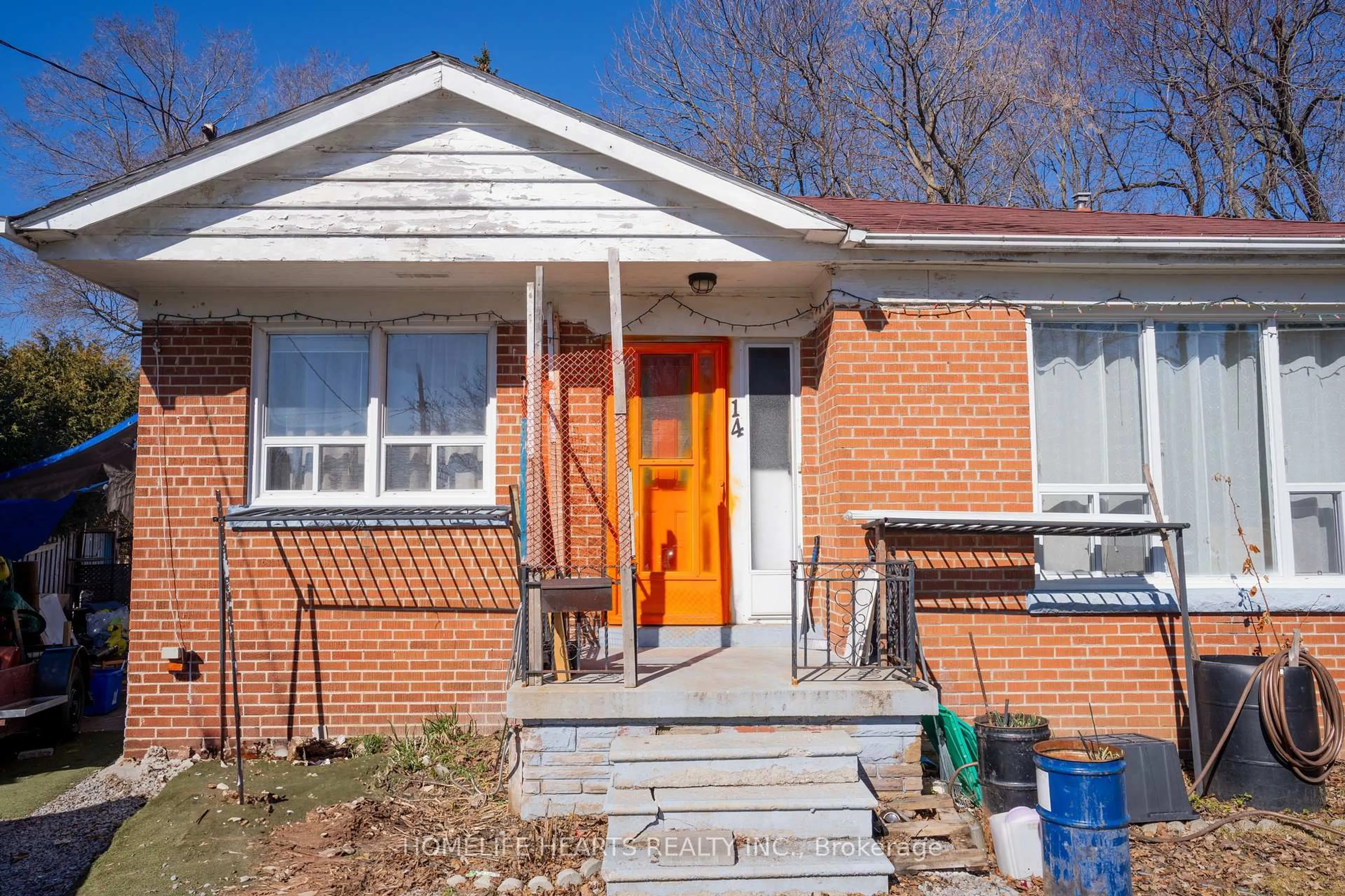 Home with brick exterior material, street for 14 Mackinac Cres, Toronto Ontario M1J 1P9