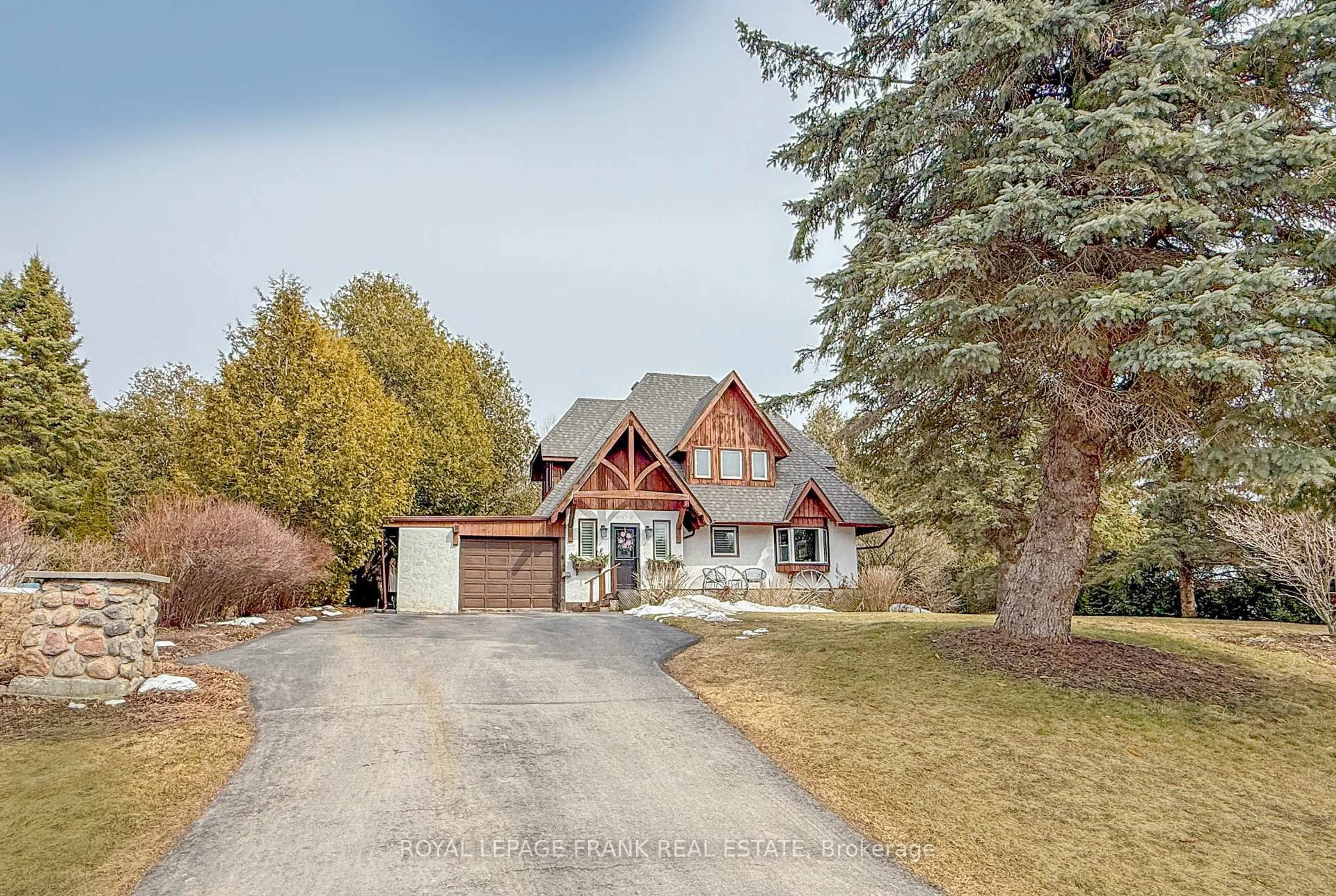 Home with brick exterior material, street for 7 Wiesenweg Rd, Scugog Ontario L0B 1B0