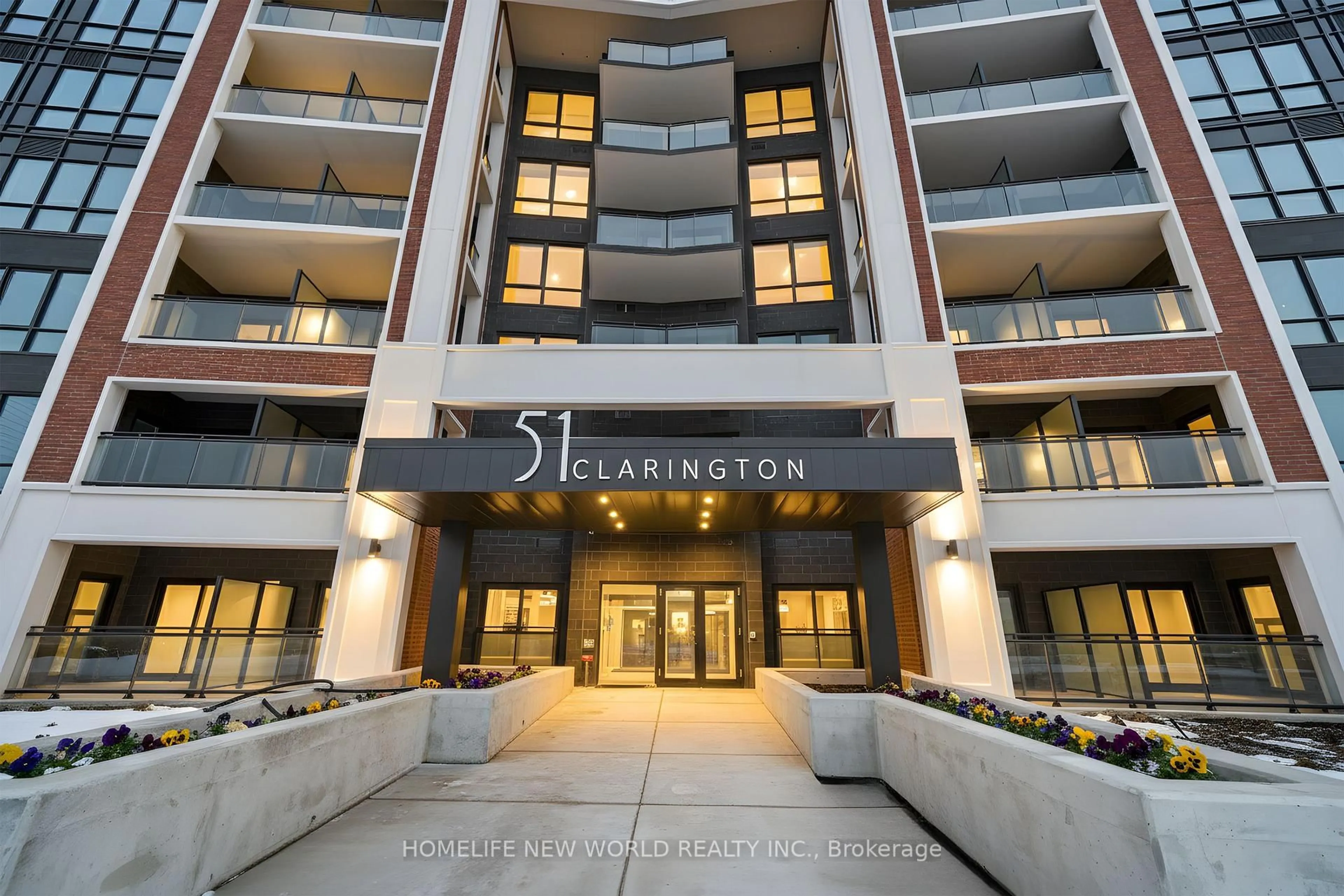 Indoor foyer for 51 Clarington Blvd #330, Clarington Ontario L1C 7J8