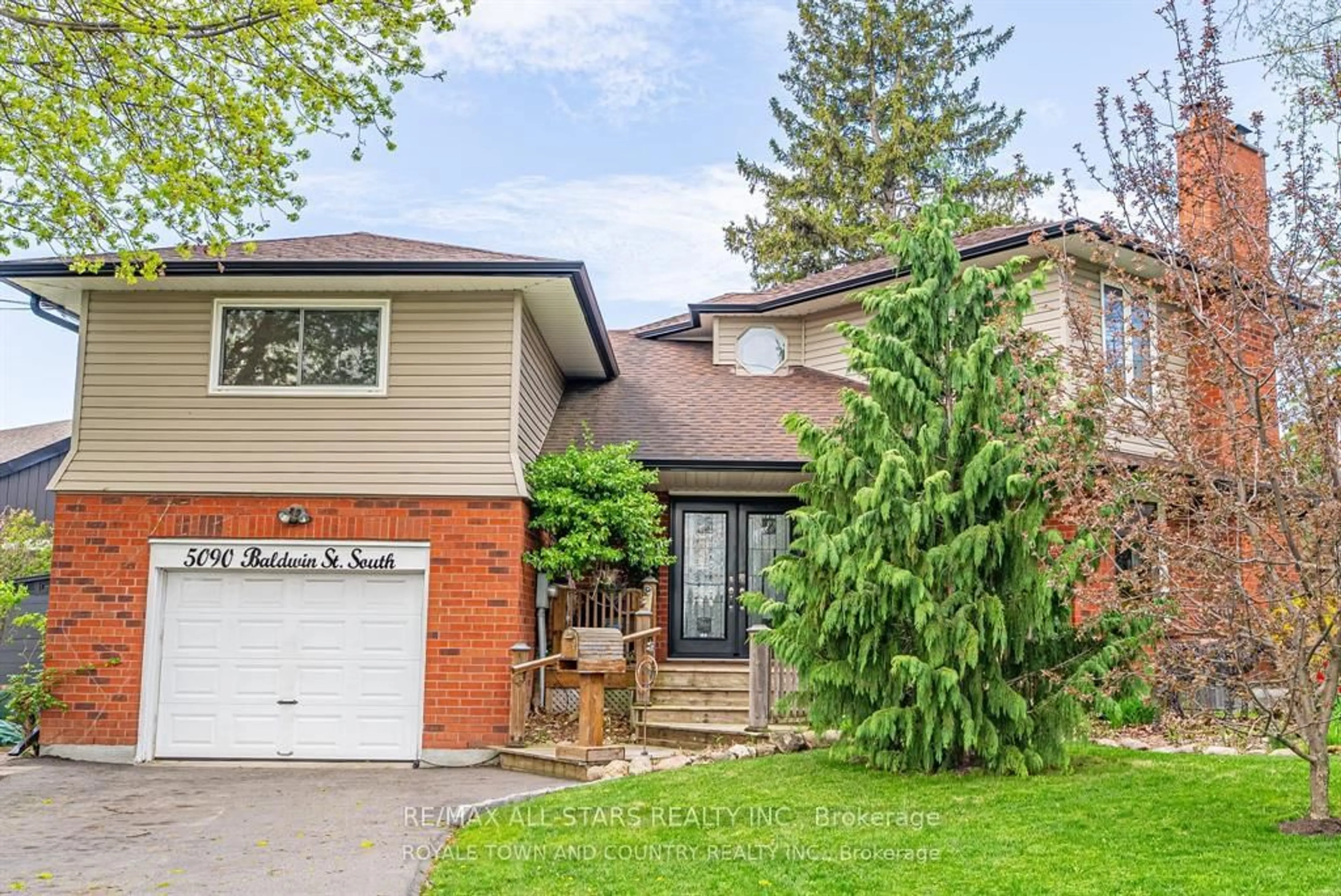 Home with brick exterior material, street for 5090 Baldwin St, Whitby Ontario L1M 1T3