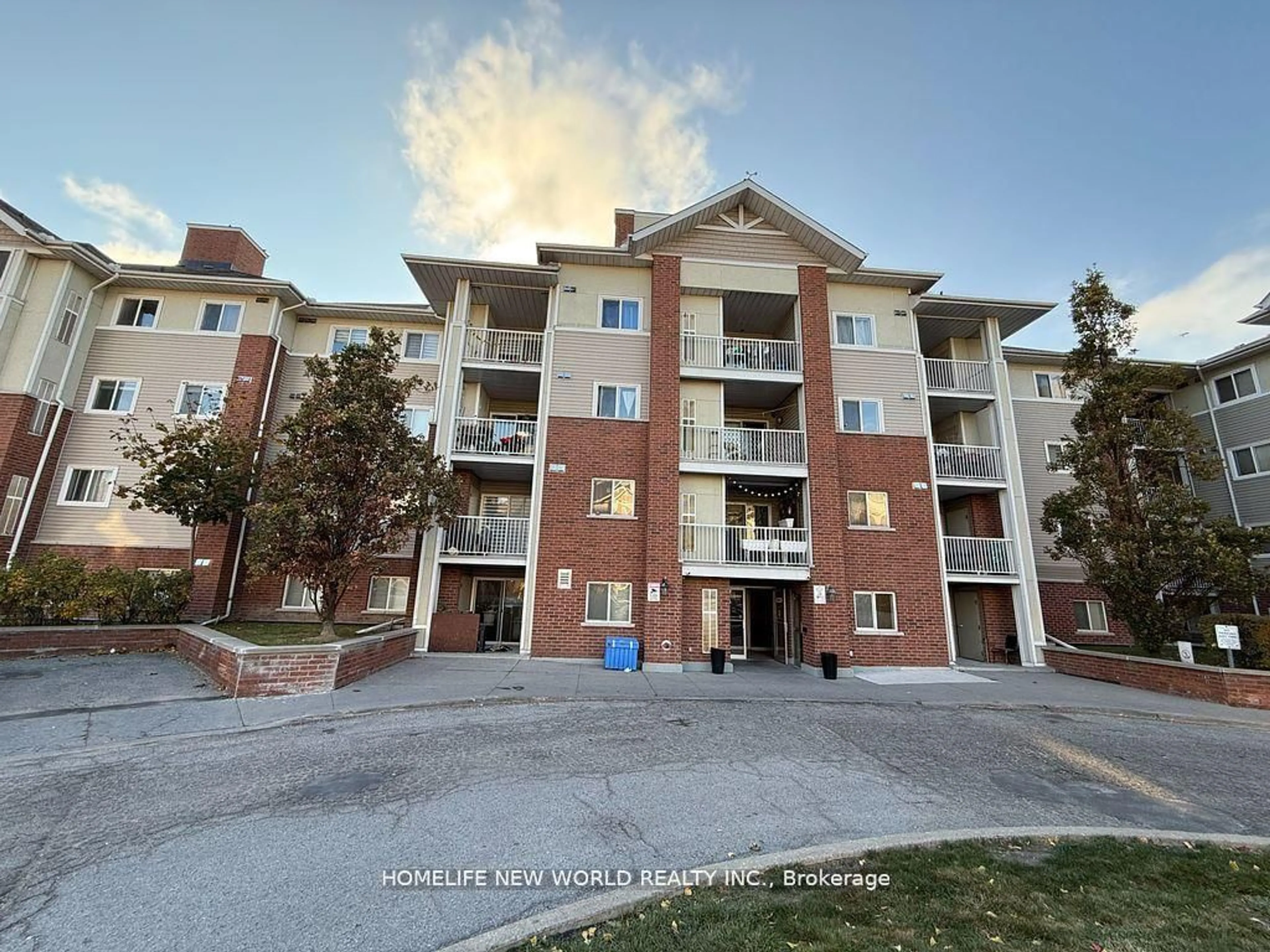 A pic from outside/outdoor area/front of a property/back of a property/a pic from drone, unknown for 5235 Finch Ave #310, Toronto Ontario M1S 5X3