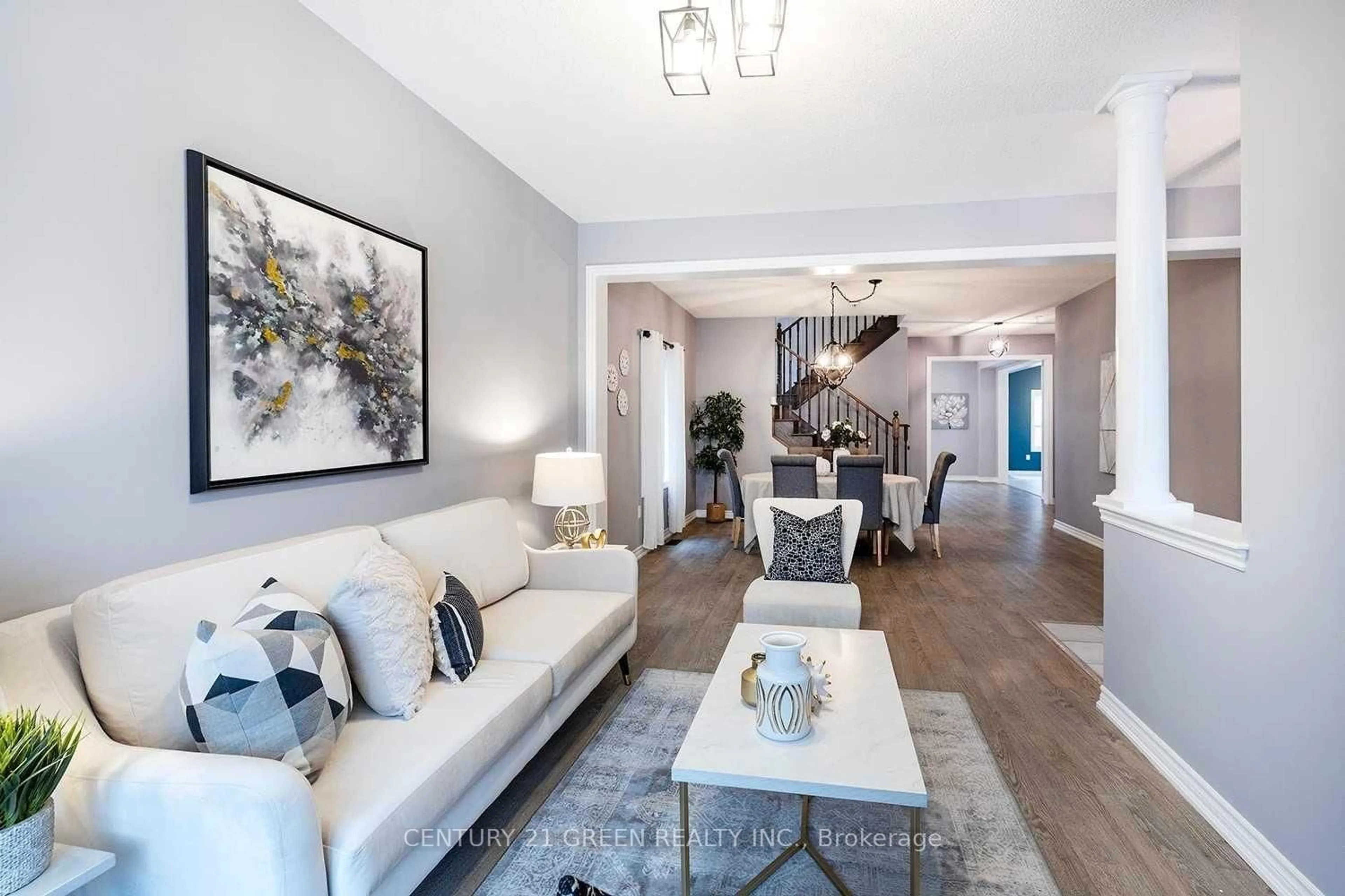 Living room with furniture, unknown for 130 Crombie St, Clarington Ontario L1C 3K2