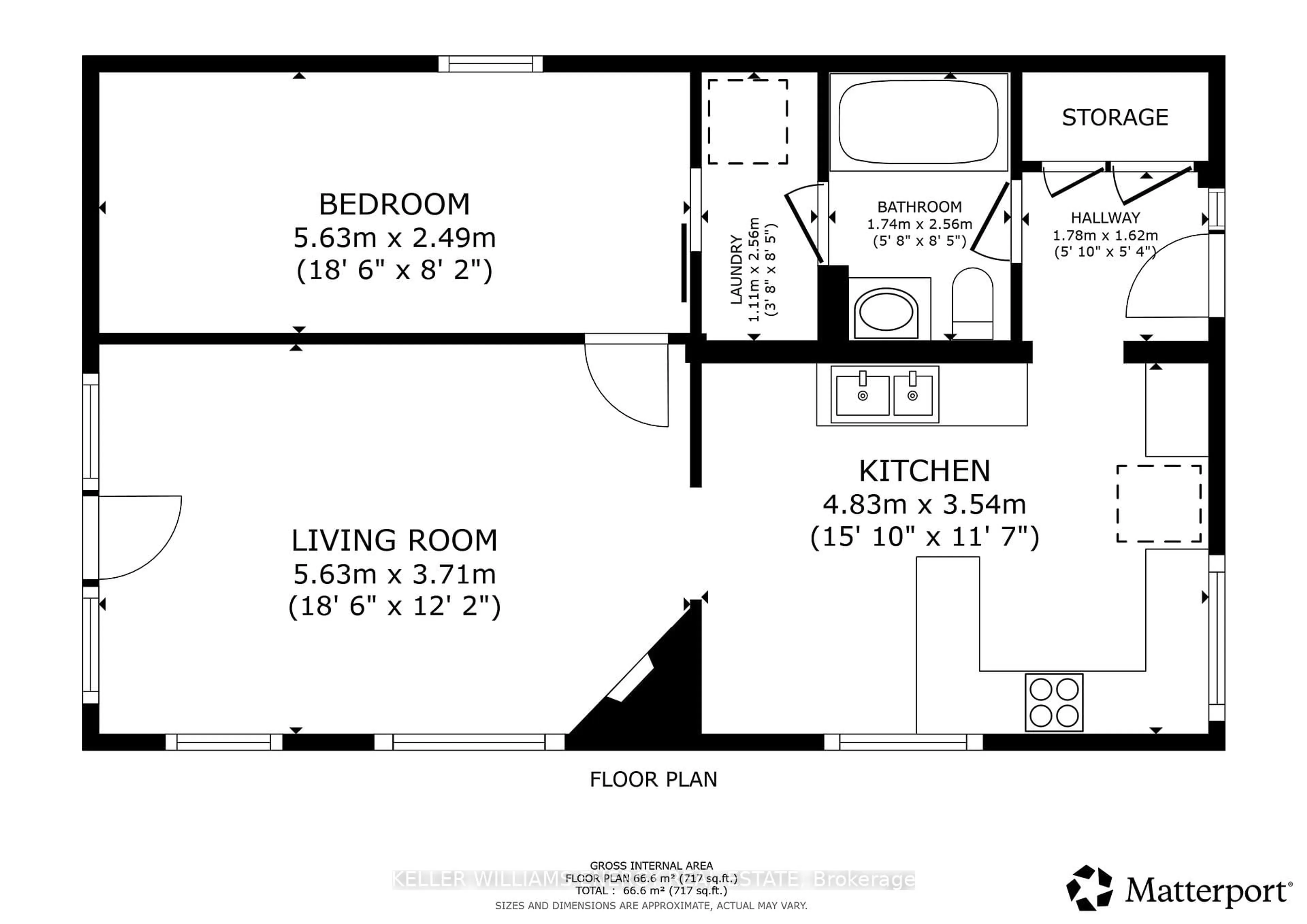 Floor plan for 108 Centre St, Scugog Ontario L0B 1E0